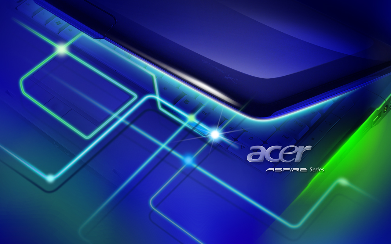 Logo Acer sfondo verde astratto, 1920x1080 Full HD 1080p, PC