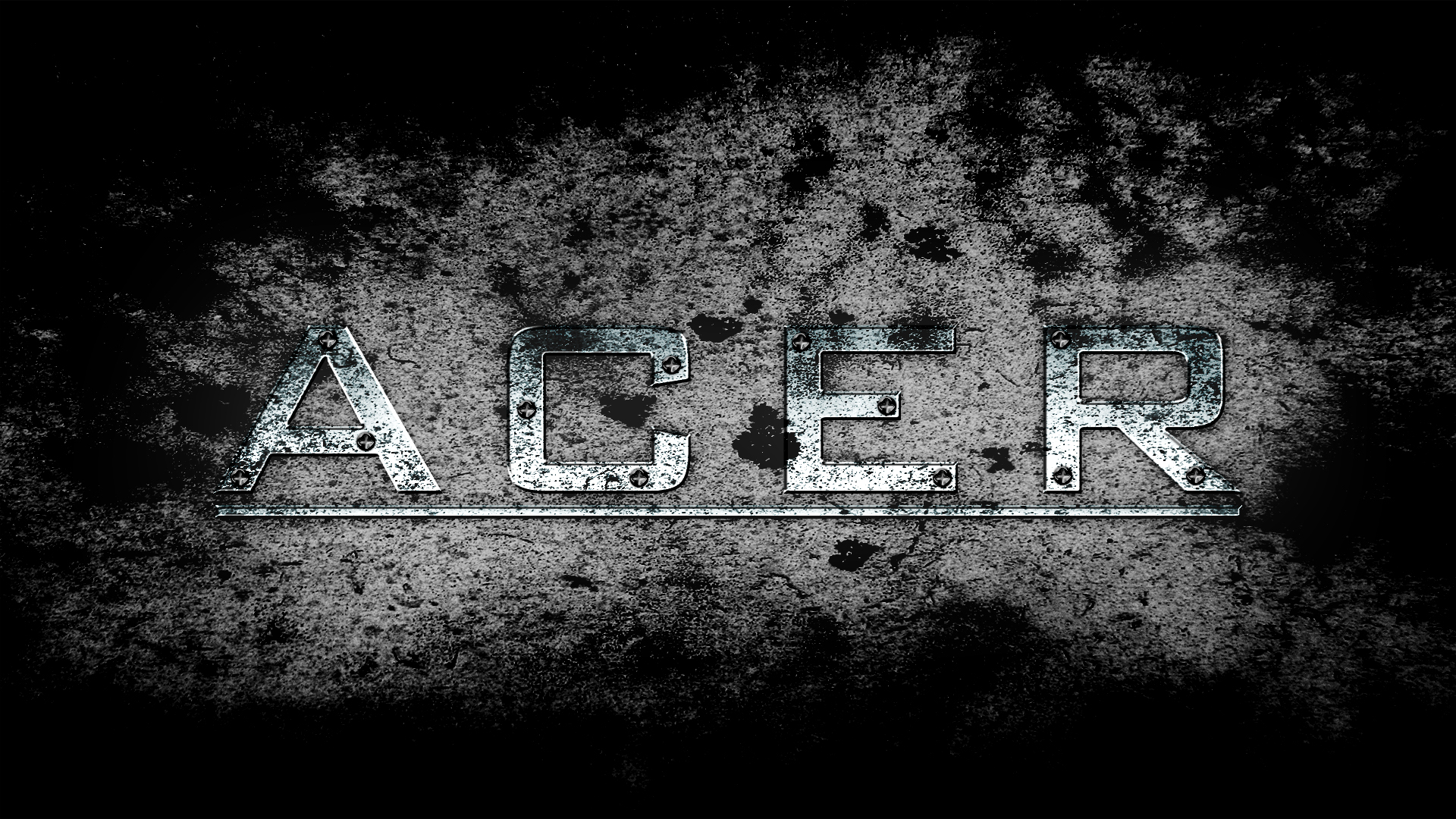 Logo Acer verde su nero, 1920x1080 Full HD, Desktop