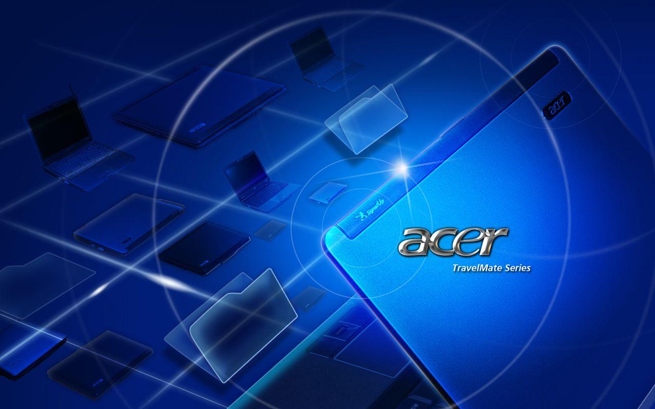 Logo Acer Extensa onde blu, 1600x1000 900p, PC