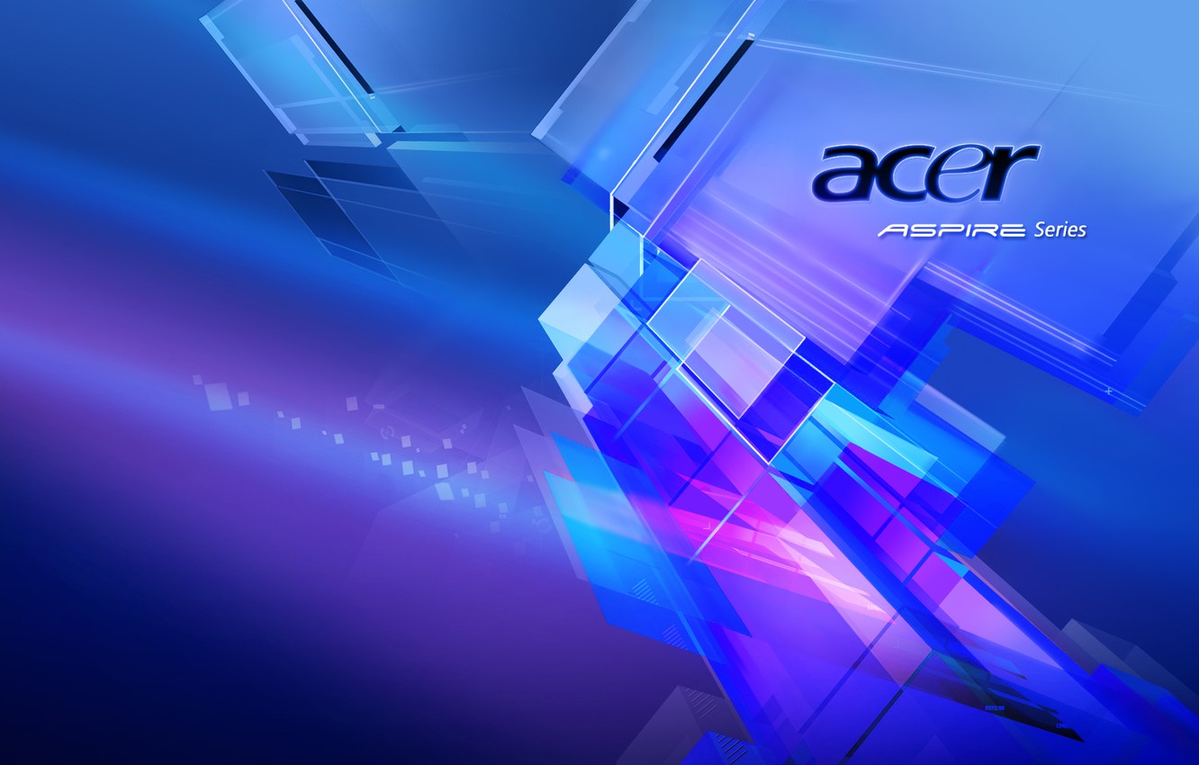 Logo Acer onde blu, 1600x1000 HD, Laptop
