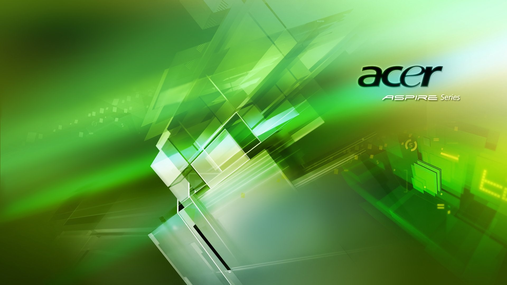 Logo Acer sfondo verde astratto, 1920x1080 Full HD 1080p, PC