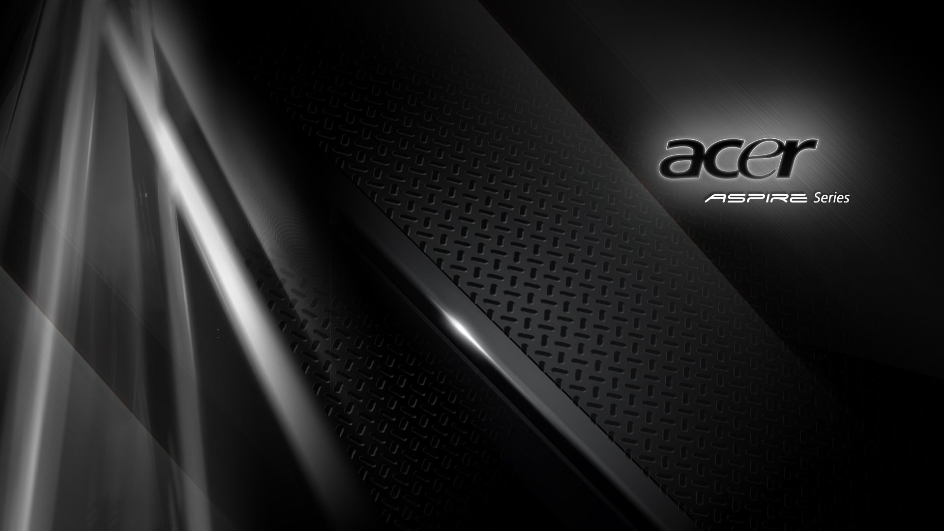 Logo Acer Aspire nero, 1920x1080 Full HD, Desktop
