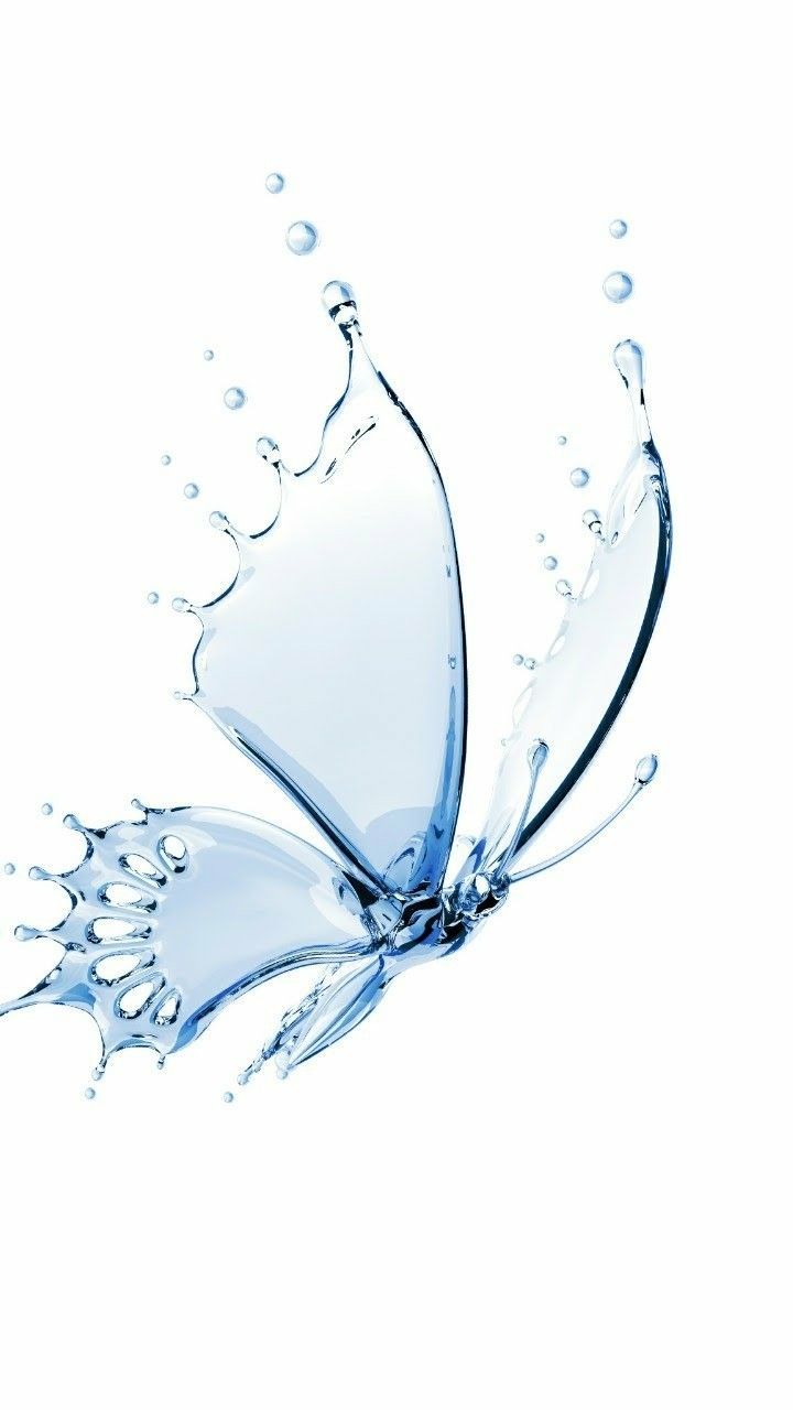 Farfalla fatta d'acqua, 720x1280 Full HD Verticale, Google Pixel