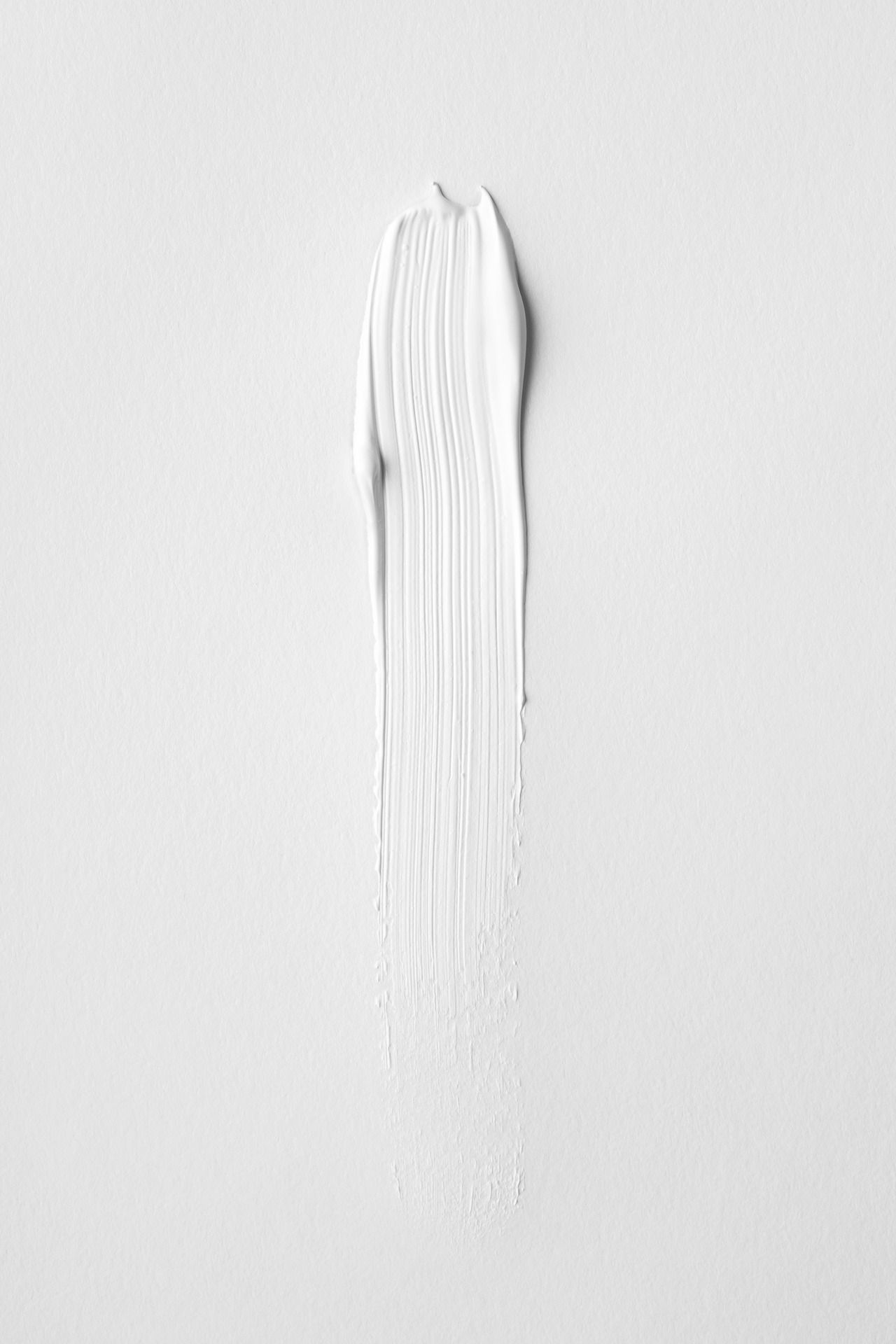 Pennellata bianca astratta minimalista, 1280x1920 Verticale, Telefono