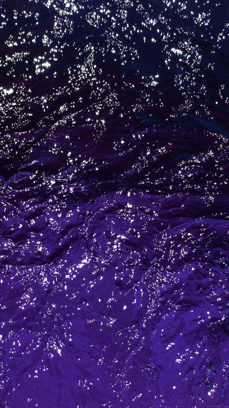 Onde d'acqua viola scura, 750x1334 Verticale, Mobile