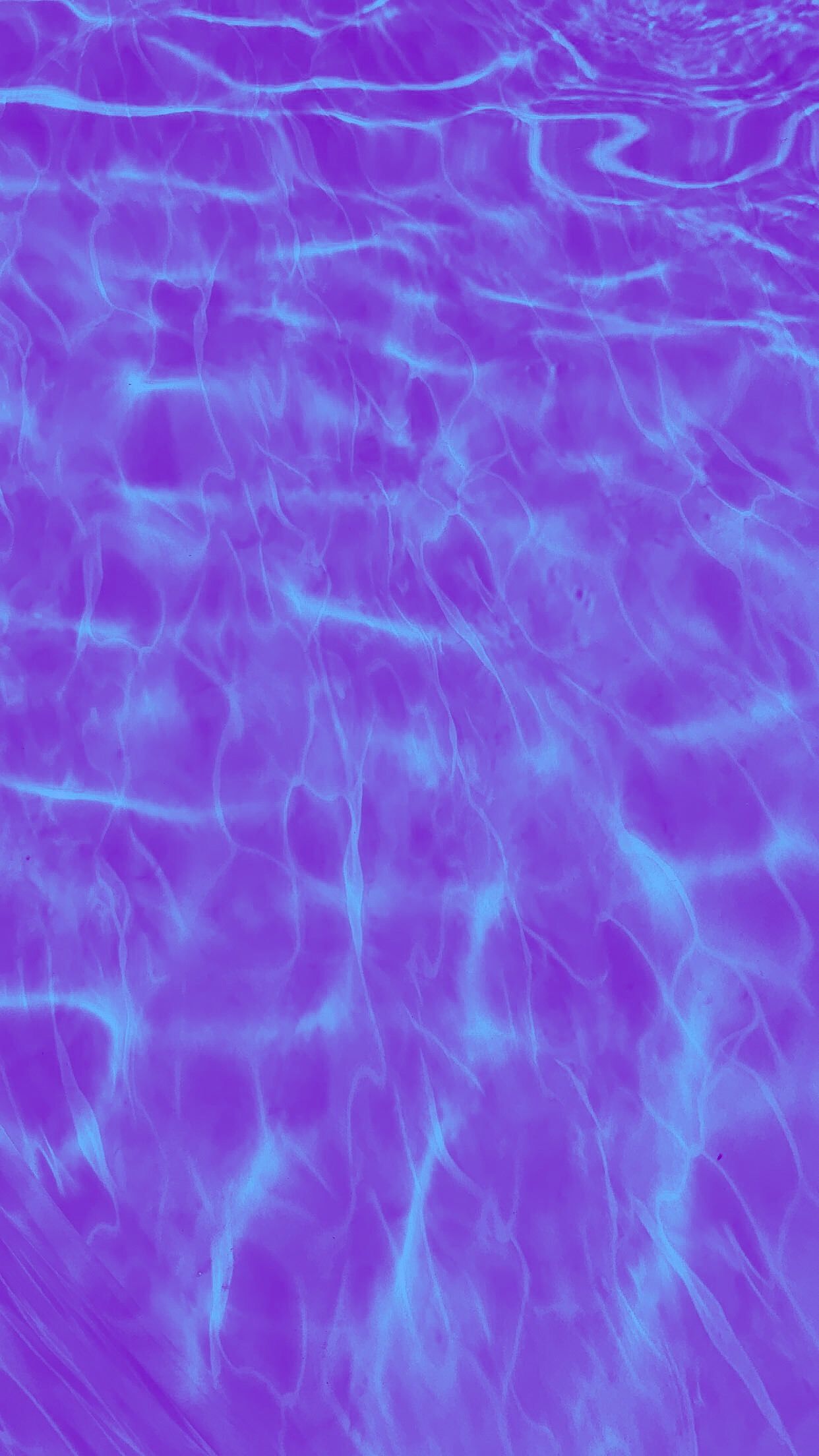 Acqua ondulata viola blu, 1242x2208 Full HD Verticale, iPhone