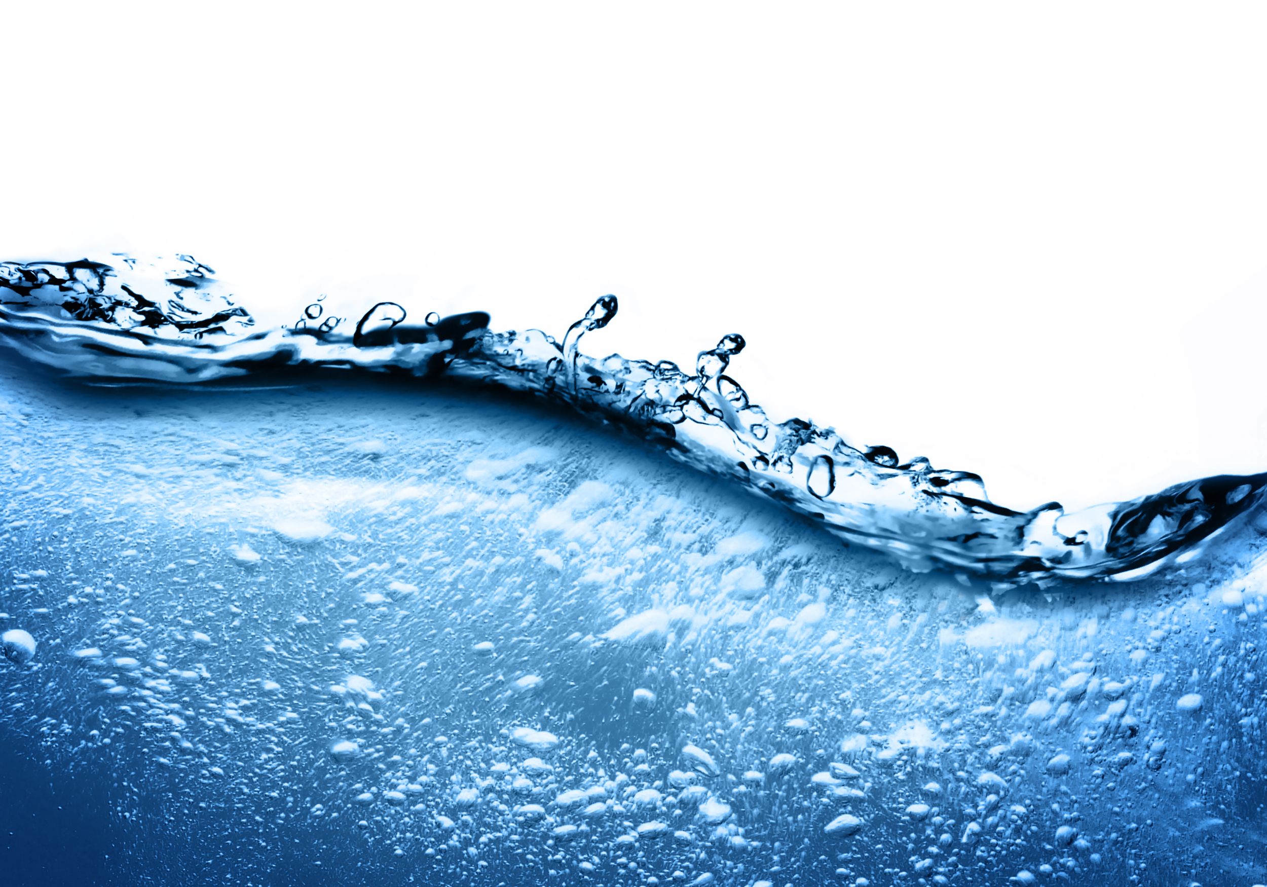 Onda d'acqua con bolle, 2500x1750 Hi-Res, Laptop