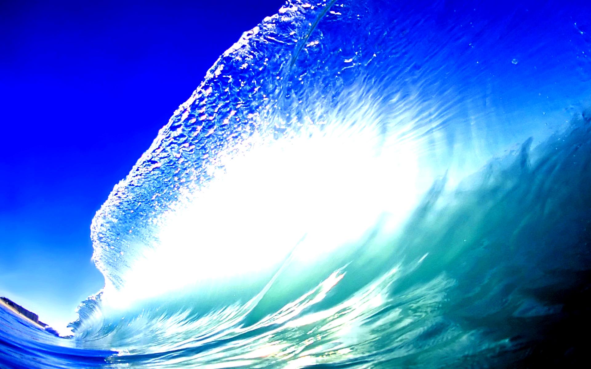 Onda blu retroilluminata, 1920x1200 Full HD+, PC
