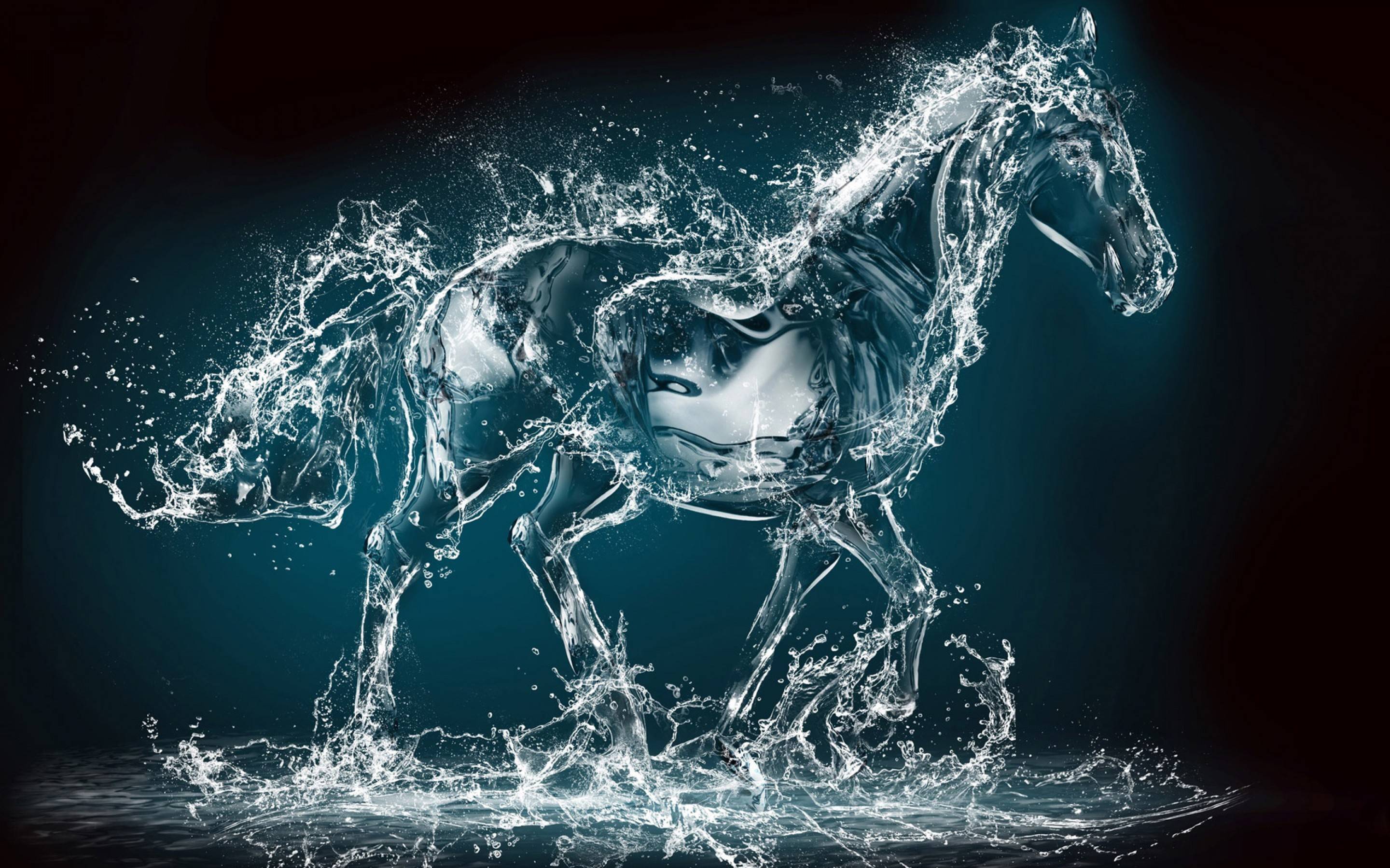 Cavallo fatto d'acqua, 2880x1800 WQXGA, MacBook Pro