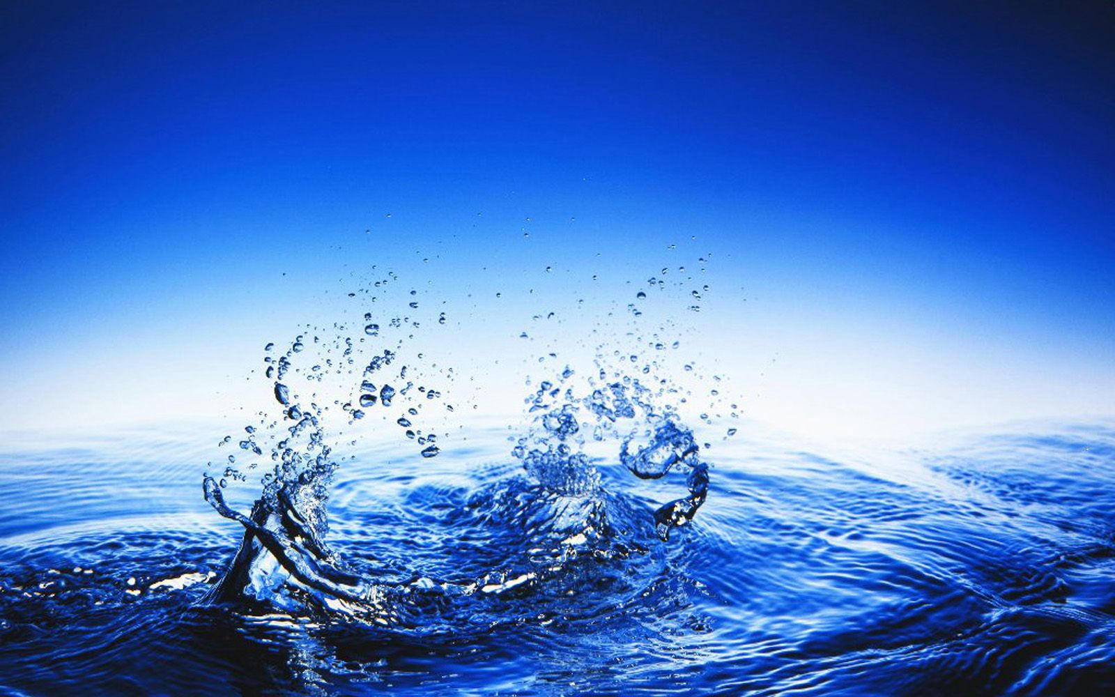 Spruzzo d'acqua blu, 1600x1000 900p, MacBook Air