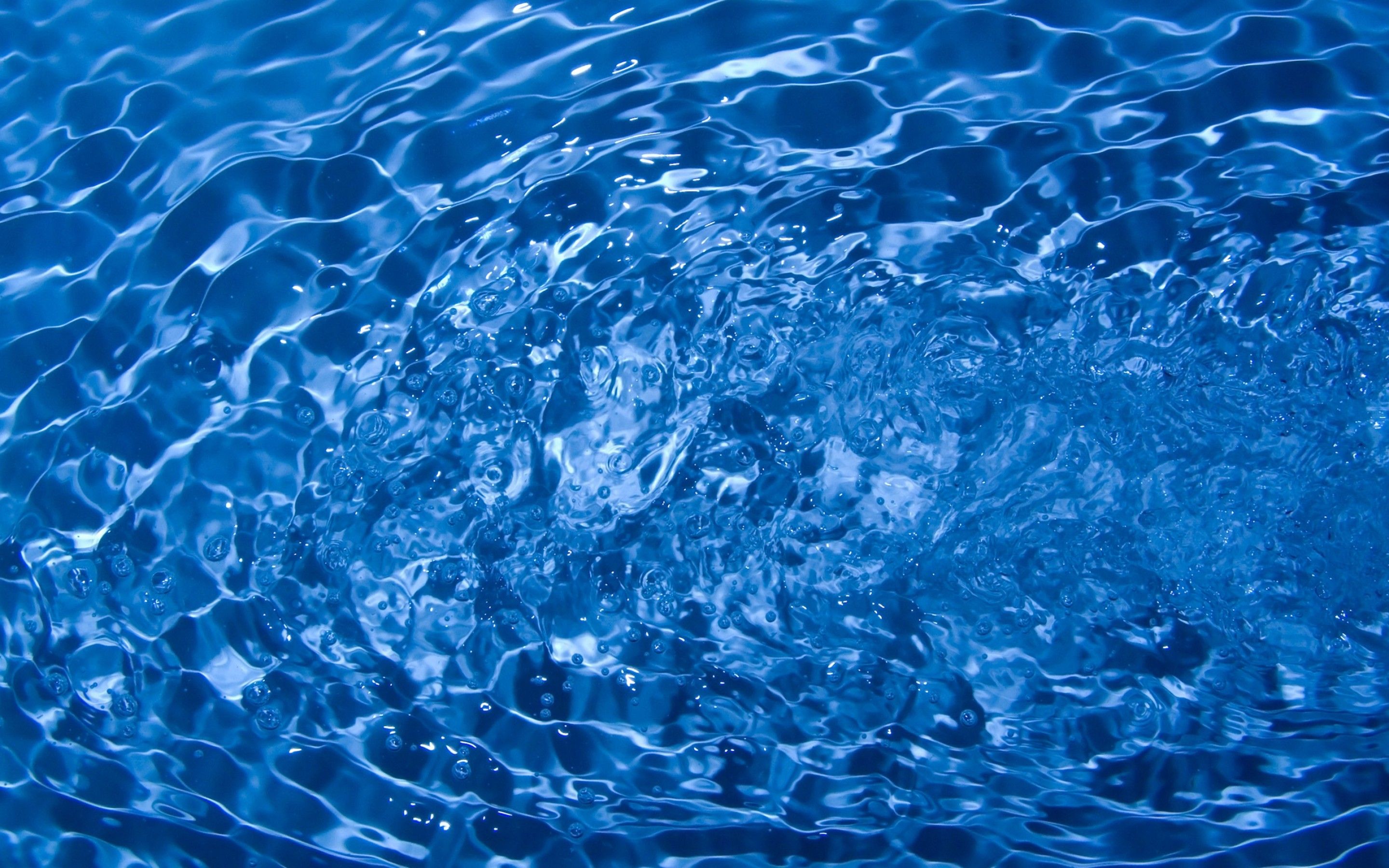Superficie acqua blu increspata, 2880x1800 2K+, Desktop