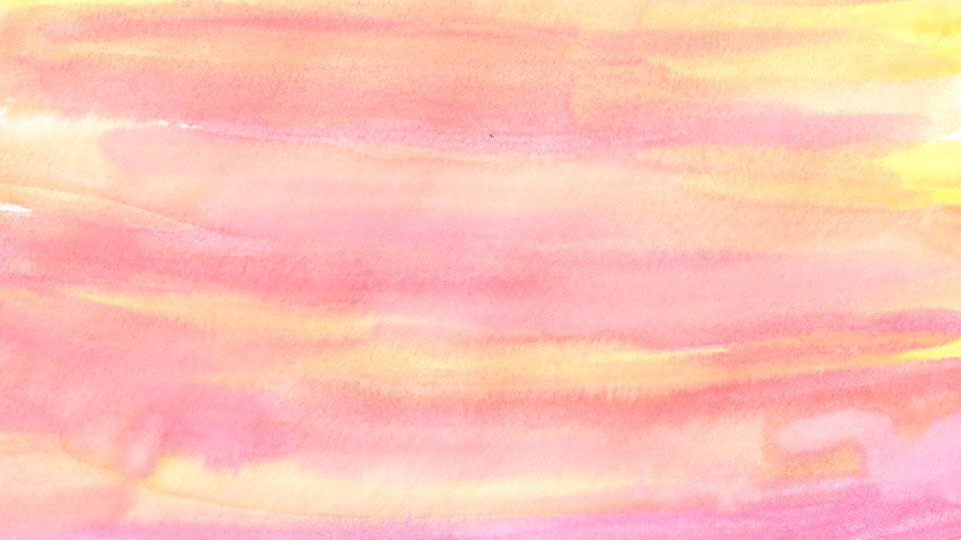 Acquerello sfumato rosa e giallo, 1920x1080 1080p, Desktop