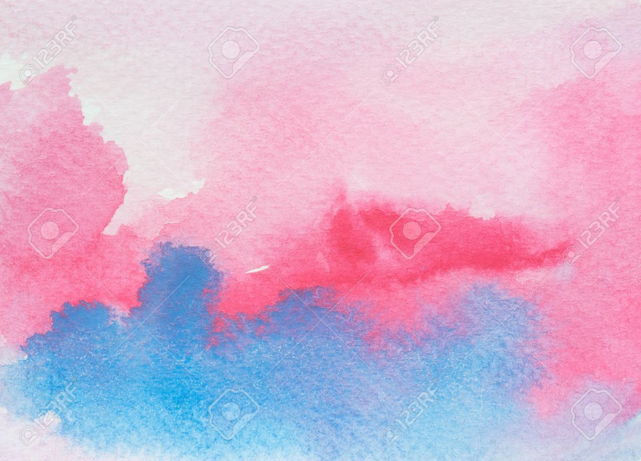 Acquerello ombré rosa e blu, 1300x936 720p, Laptop
