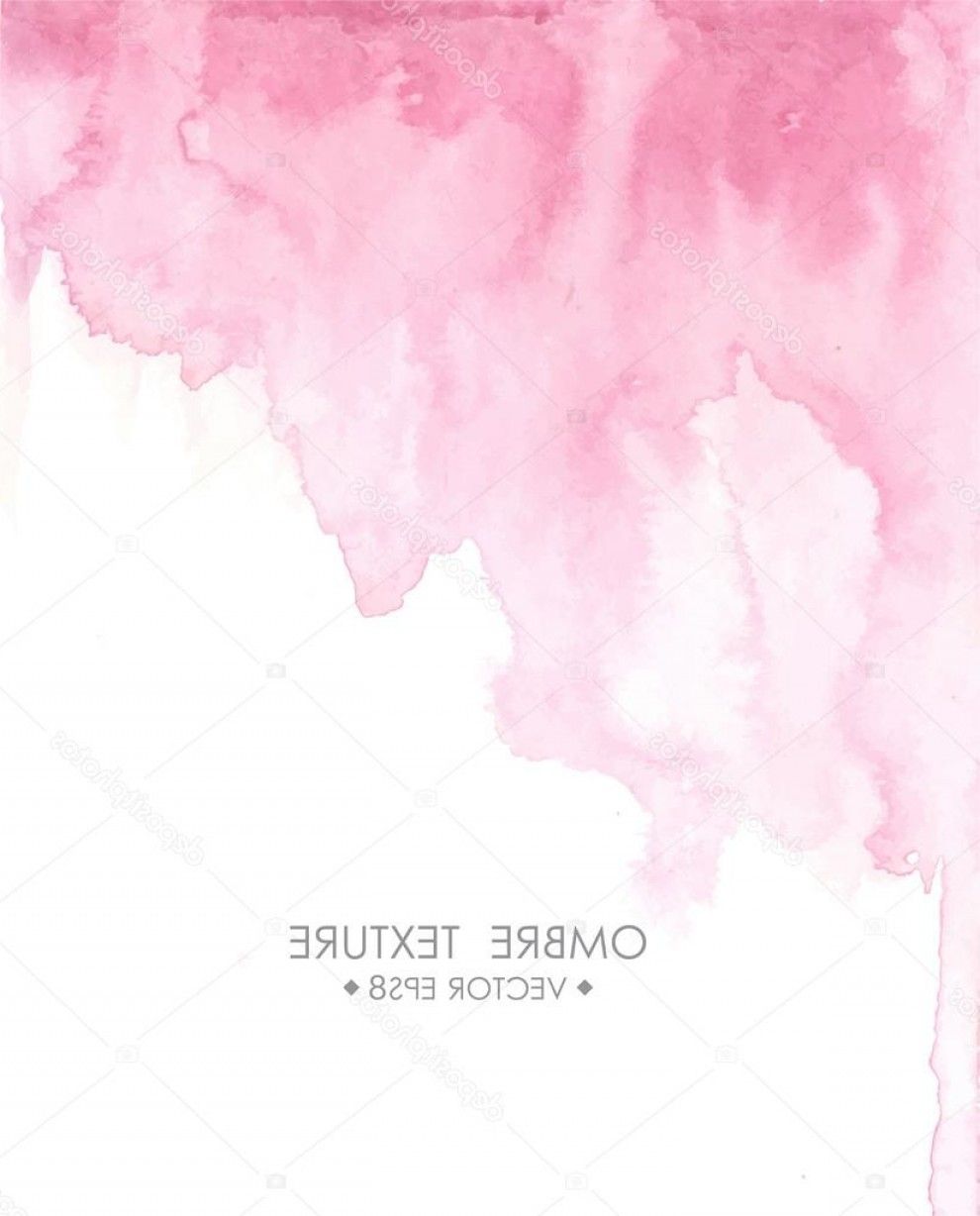 Sfondo acquerello ombré rosa, 990x1228 Full HD Verticale, iPhone