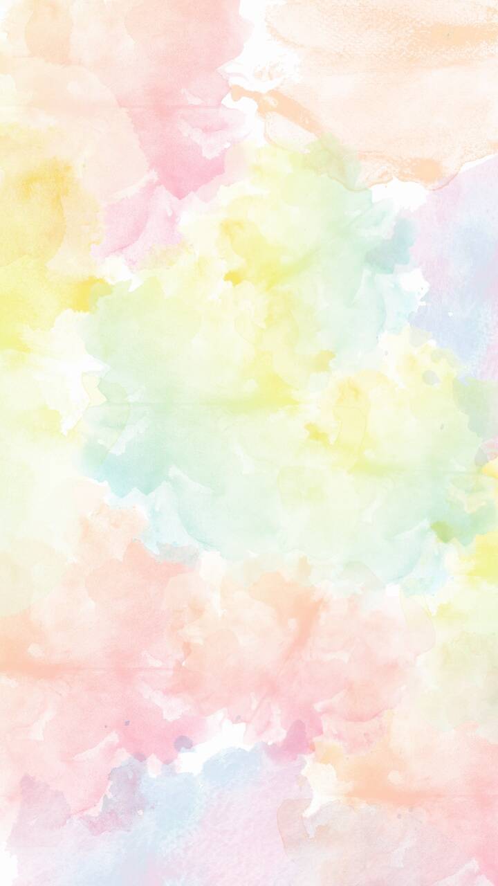 Acquerello pastello multicolore astratto, 720x1280 Verticale, POCO