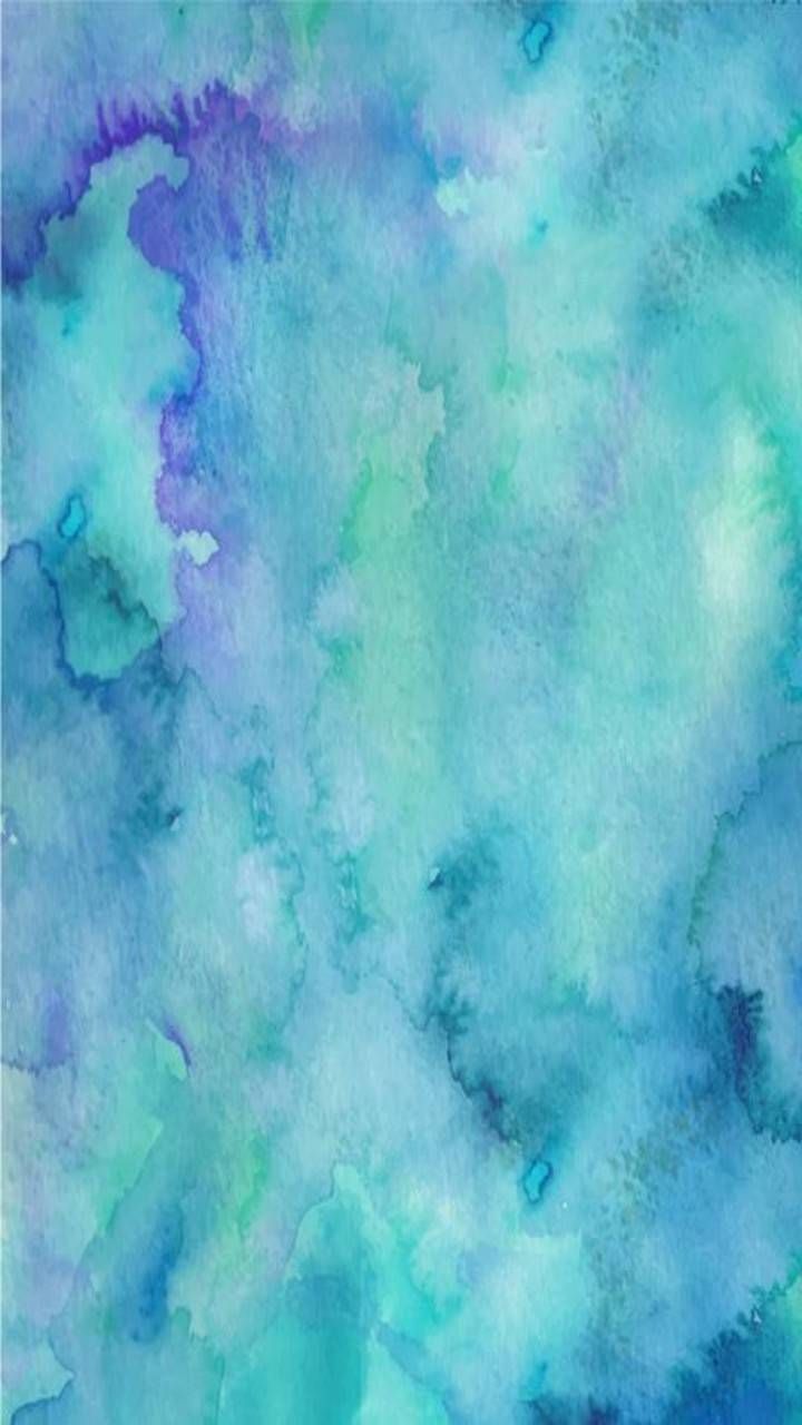 Acquerello astratto blu turchese, 720x1280 Verticale, Xiaomi