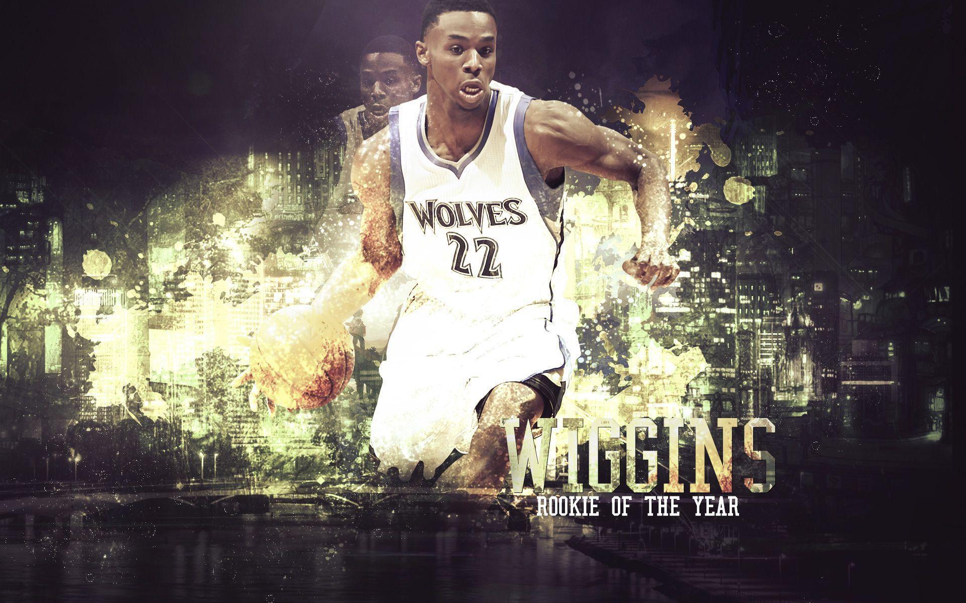 Andrew Wiggins Timberwolves basket, 1920x1200 WUXGA, Laptop