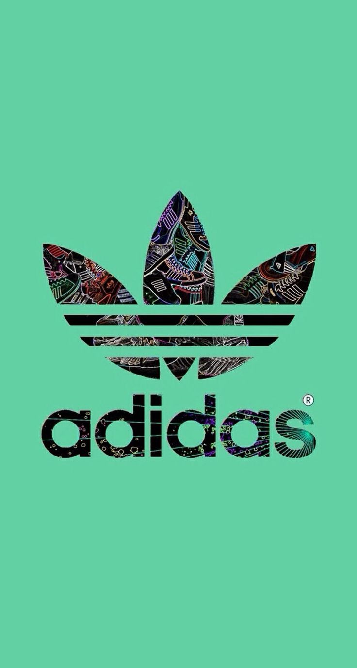 Logo Adidas su nuvole blu, 720x1282 Verticale, Mobile