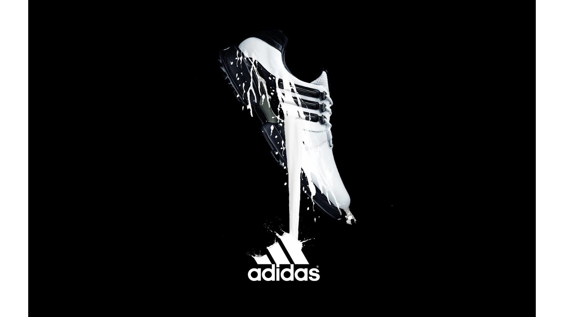 Scarpa da calcio Adidas bianca, abbigliamento sportivo, 1920x1080 Full HD, Desktop