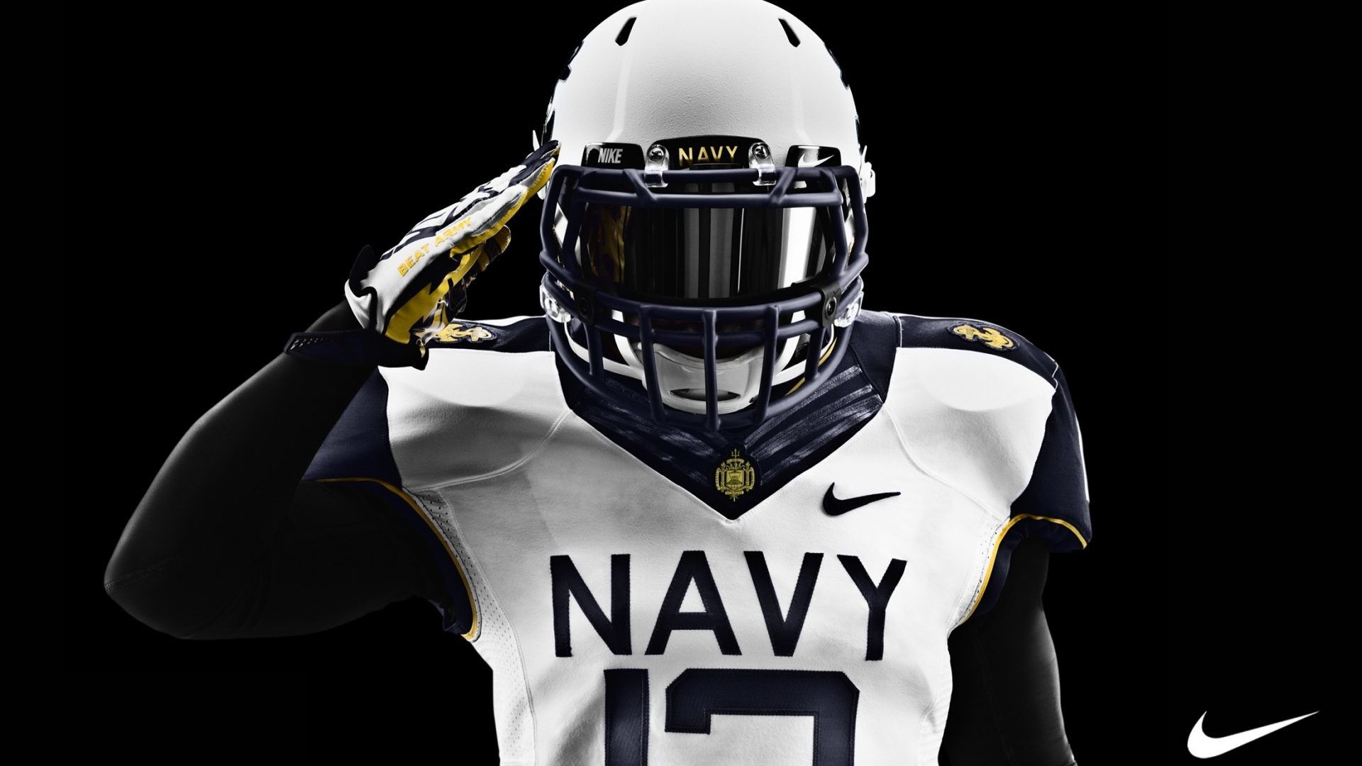 Casco football americano Navy, 1920x1080 Full HD 1080p, Laptop