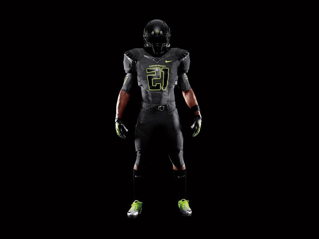 Giocatore football americano Nike nero, 1024x768 HD, PC