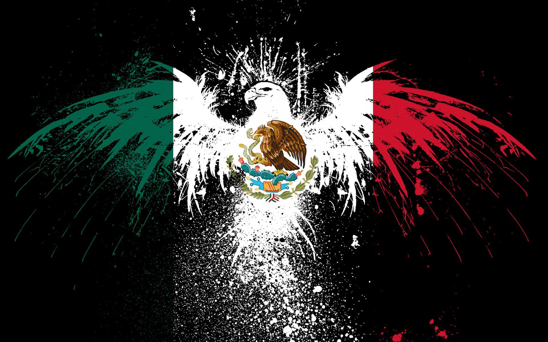 Aquila bandiera Messico, El Tri, 1920x1200 Full HD+, Desktop