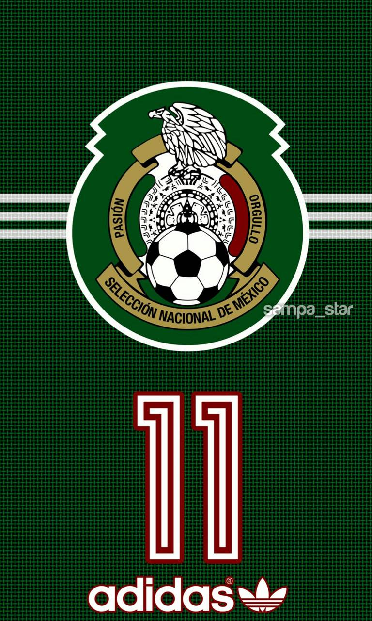 Maglia Adidas Messico numero 11, 768x1280 Full HD Verticale, iPhone