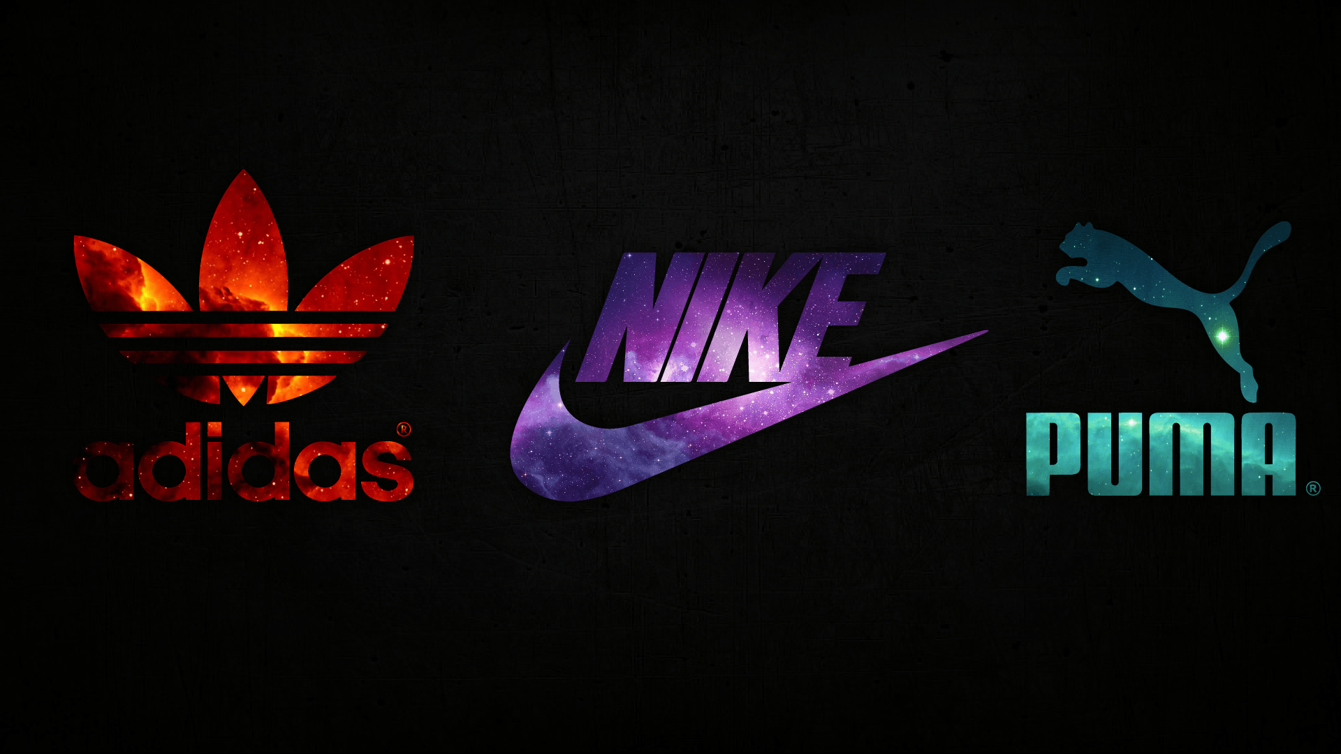 Logo Nike spaziale blu, 1920x1080 Full HD, PC