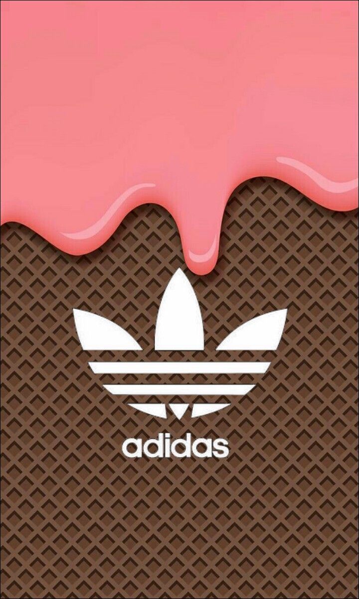 Logo Adidas su waffer cioccolato, 720x1200 Full HD Verticale, iPhone
