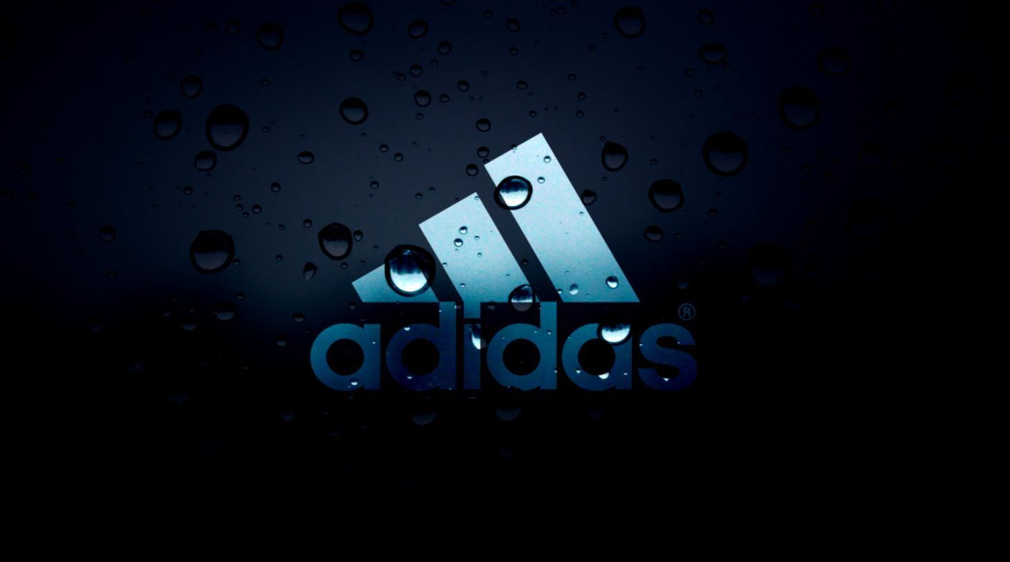 Logo Adidas Originals blu, 1920x1080 Full HD 1080p, Laptop