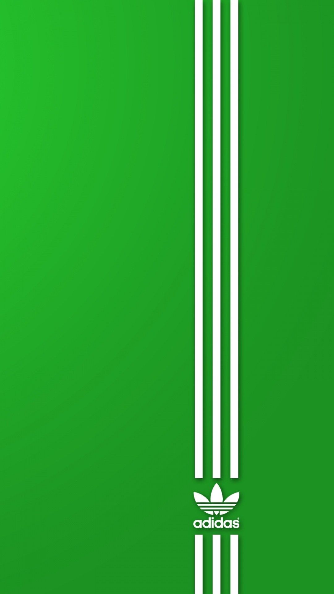 Logo Adidas strisce verdi, 1080x1920 Full HD Verticale, Samsung Galaxy