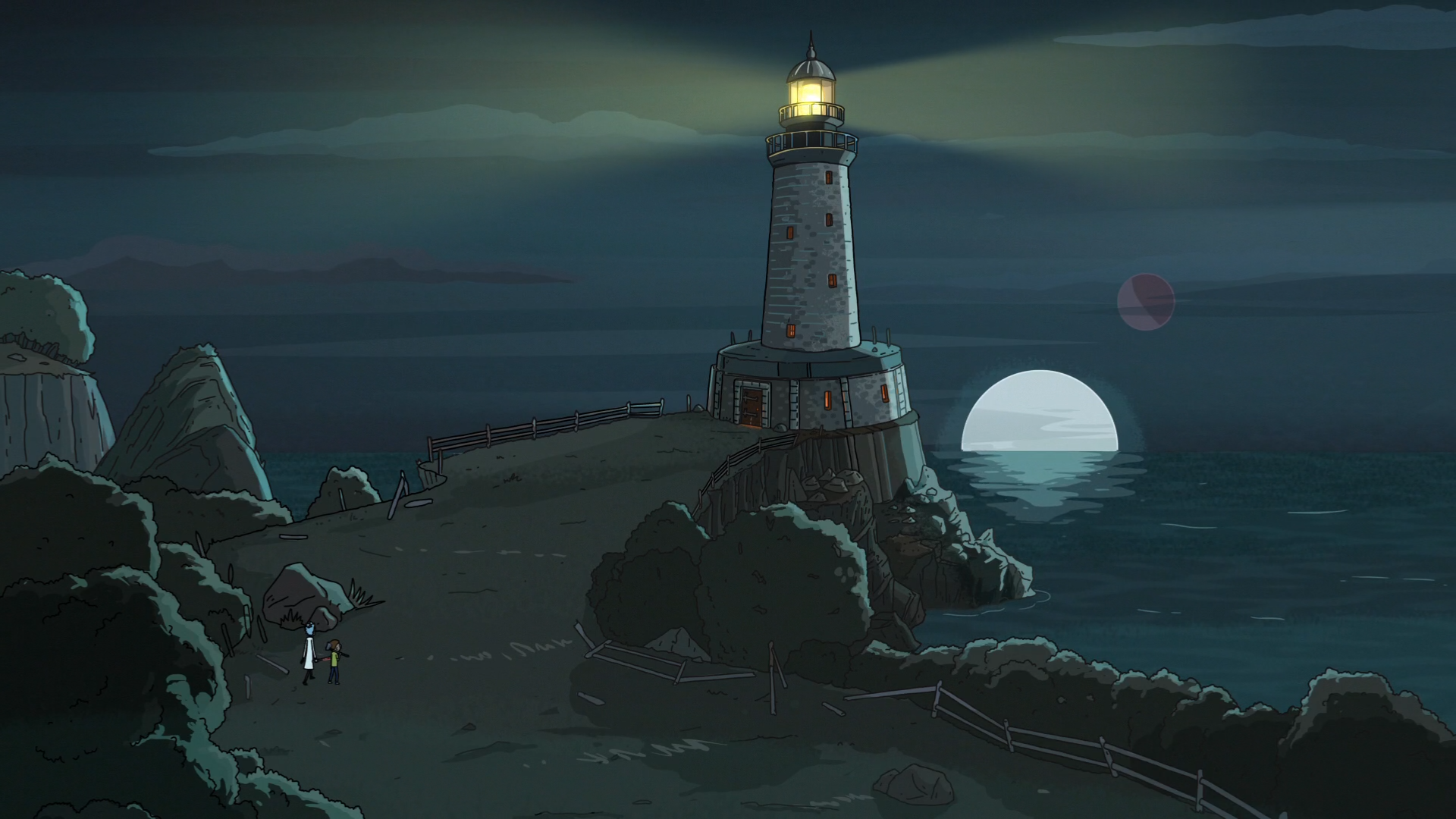 Rick and Morty spazio alieno, serie animata, 7098x4360 4K Ultra HD, Monitor 4K