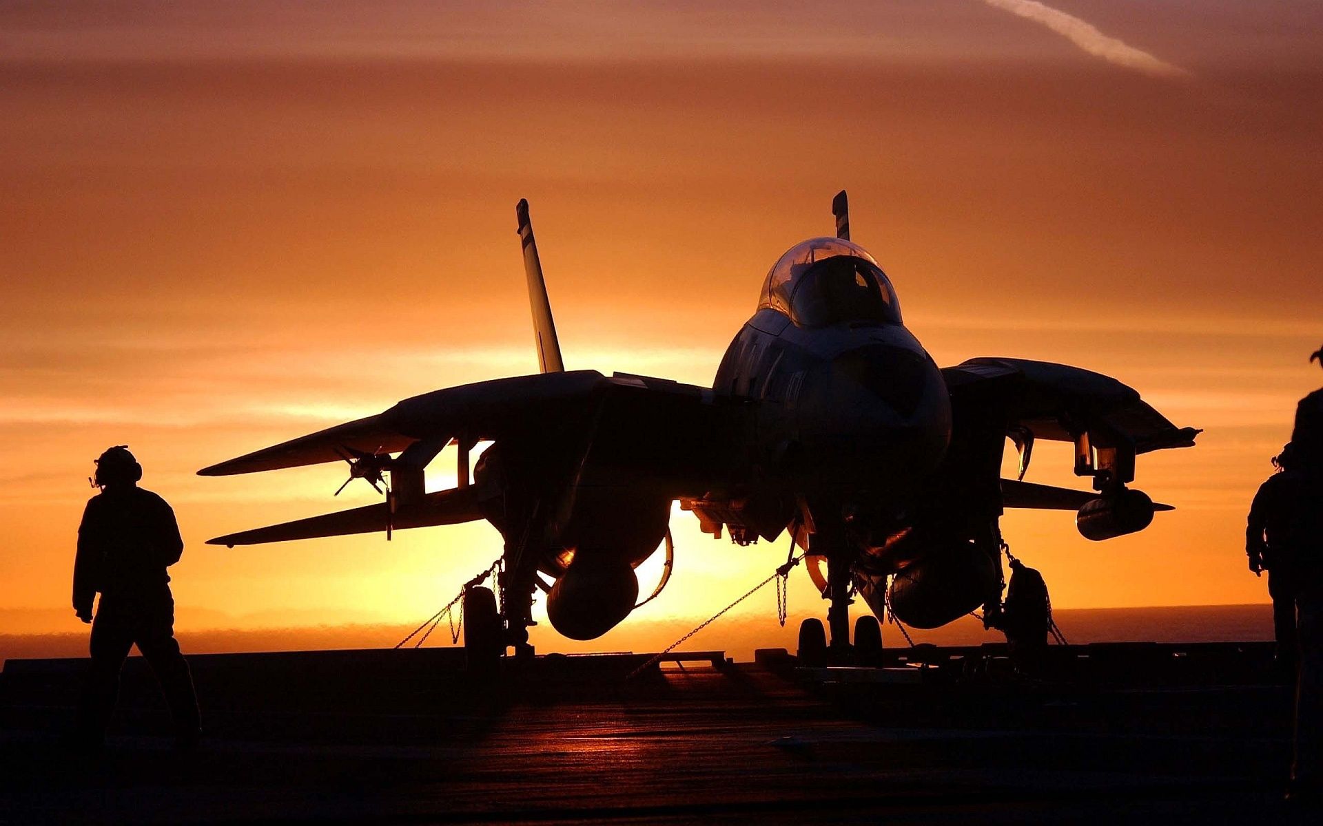Caccia F-14 tramonto portaerei, 1920x1200 Full HD+ WUXGA, Laptop