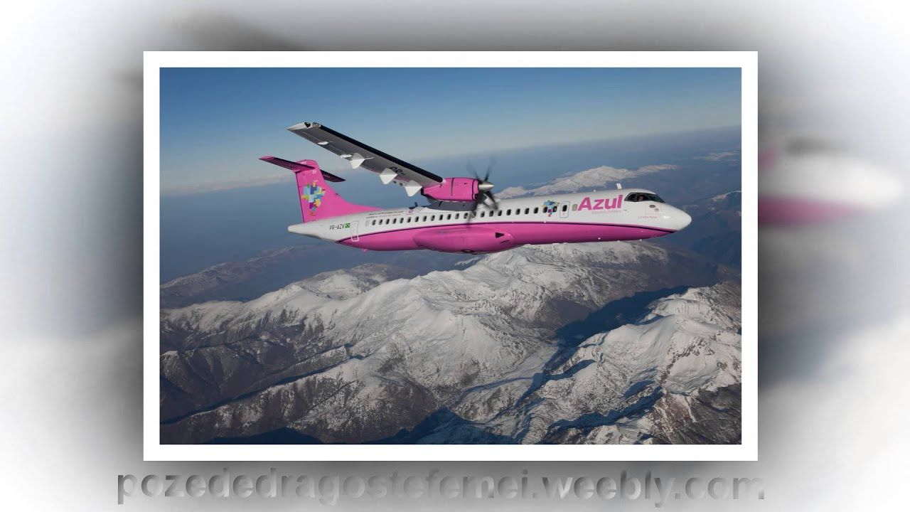 Aereo rosa in volo su montagne, 1280x720 HD, Desktop