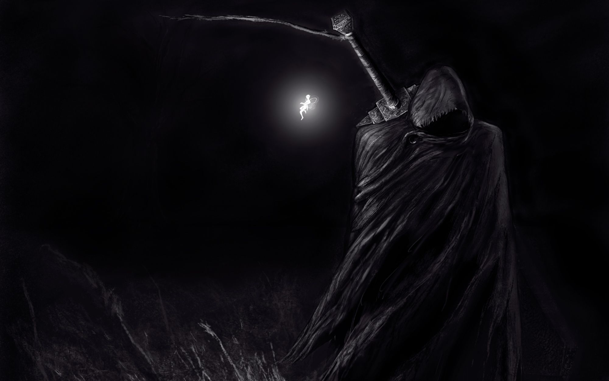 Guts Berserk spada nera, 2000x1250 alta risoluzione, Laptop