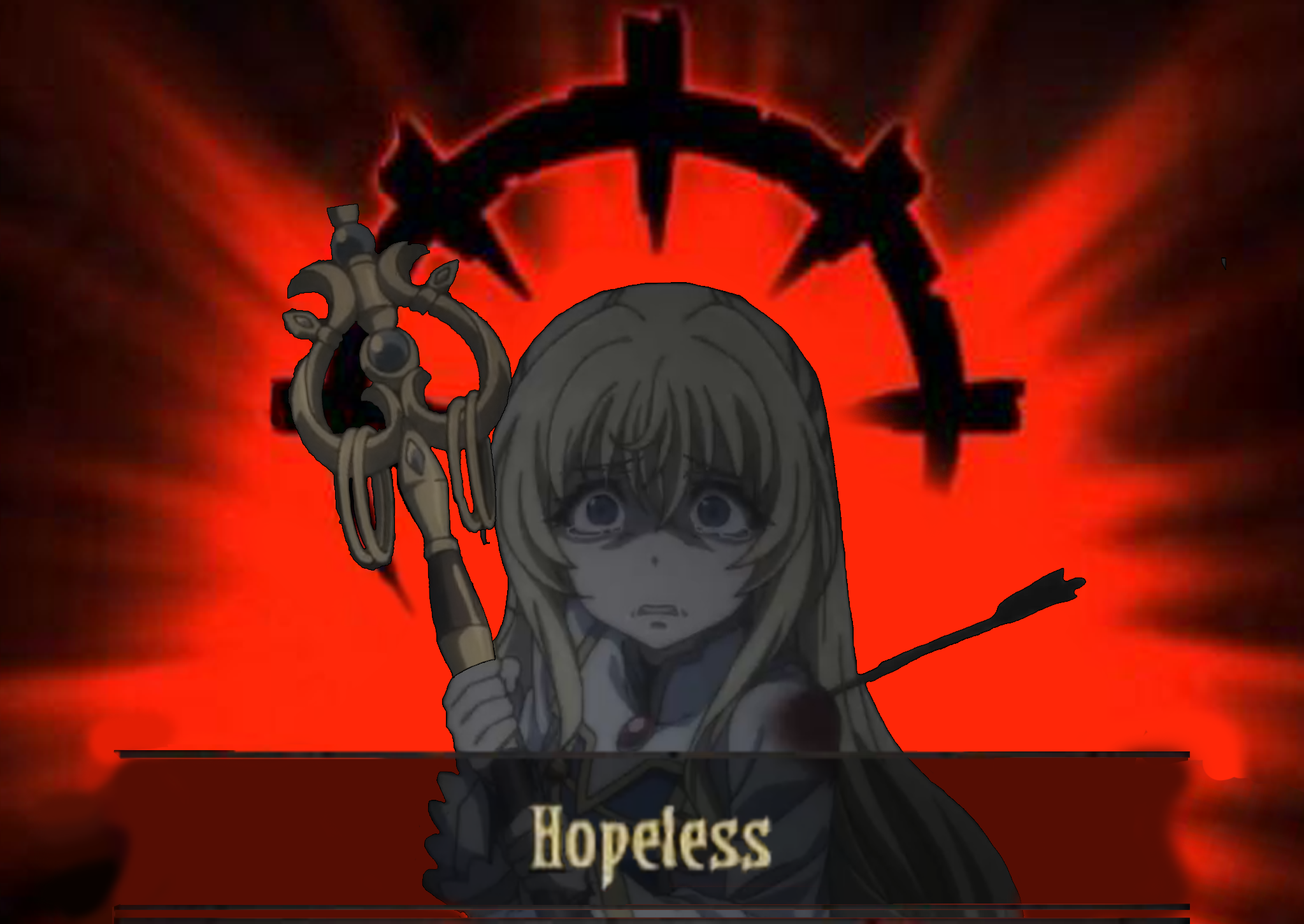 Personaggio anime affliction Hopeless, 2047x1451 2K, iMac