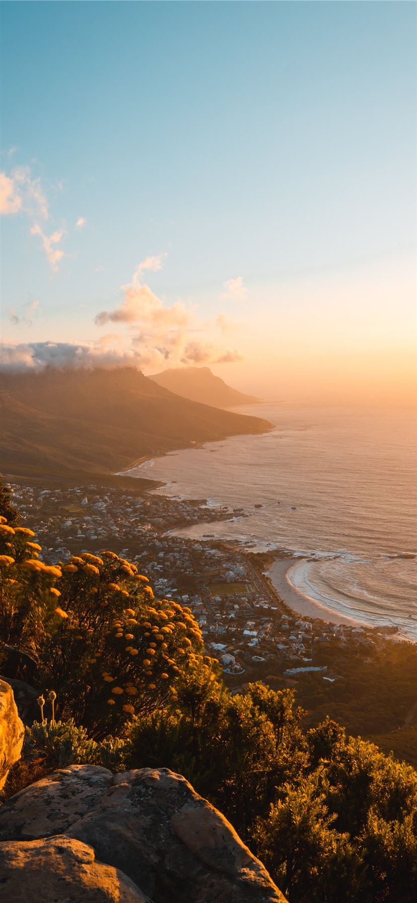 Costa africana al tramonto, 828x1792 Full HD Verticale, Smartphone