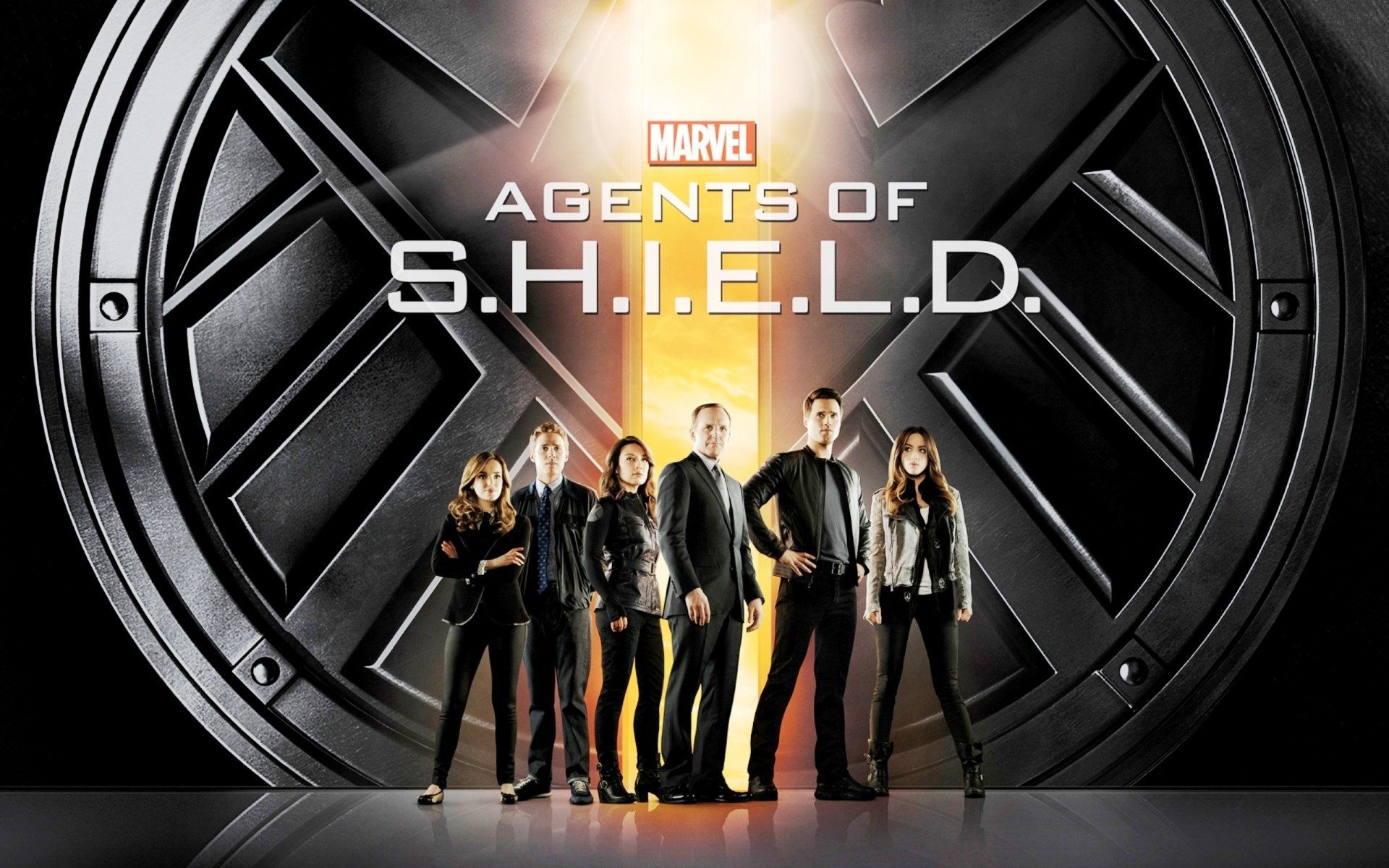 Agents of SHIELD logo personaggi, 1920x1200 WUXGA, iMac