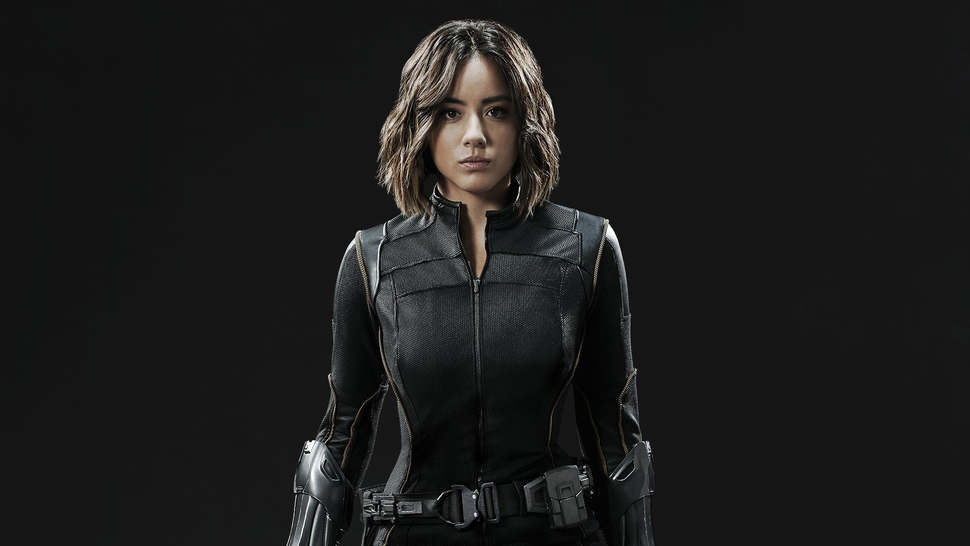 Daisy Johnson tuta nera tattica, 1920x1080 Full HD 1080p, Laptop