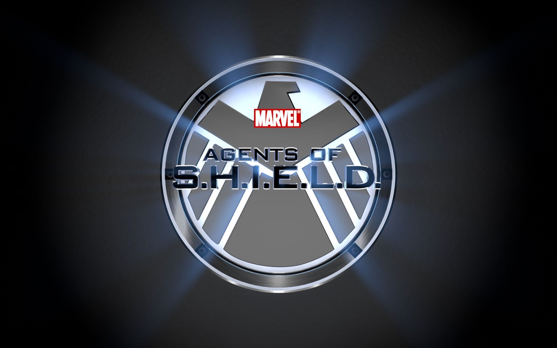 Logo Agents of SHIELD Marvel, 1920x1200 Full HD+, PC Desktop
