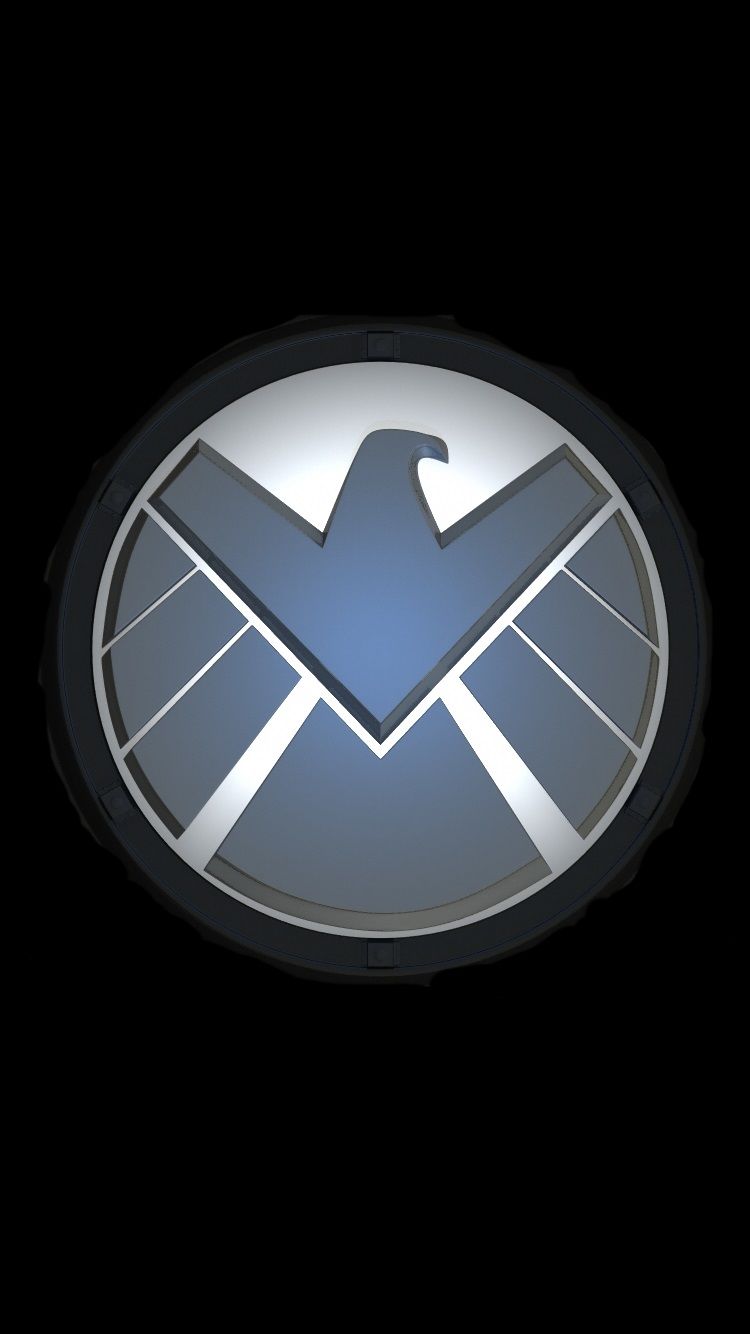 Logo S.H.I.E.L.D. aquila, 750x1334 Full HD Verticale, iPhone