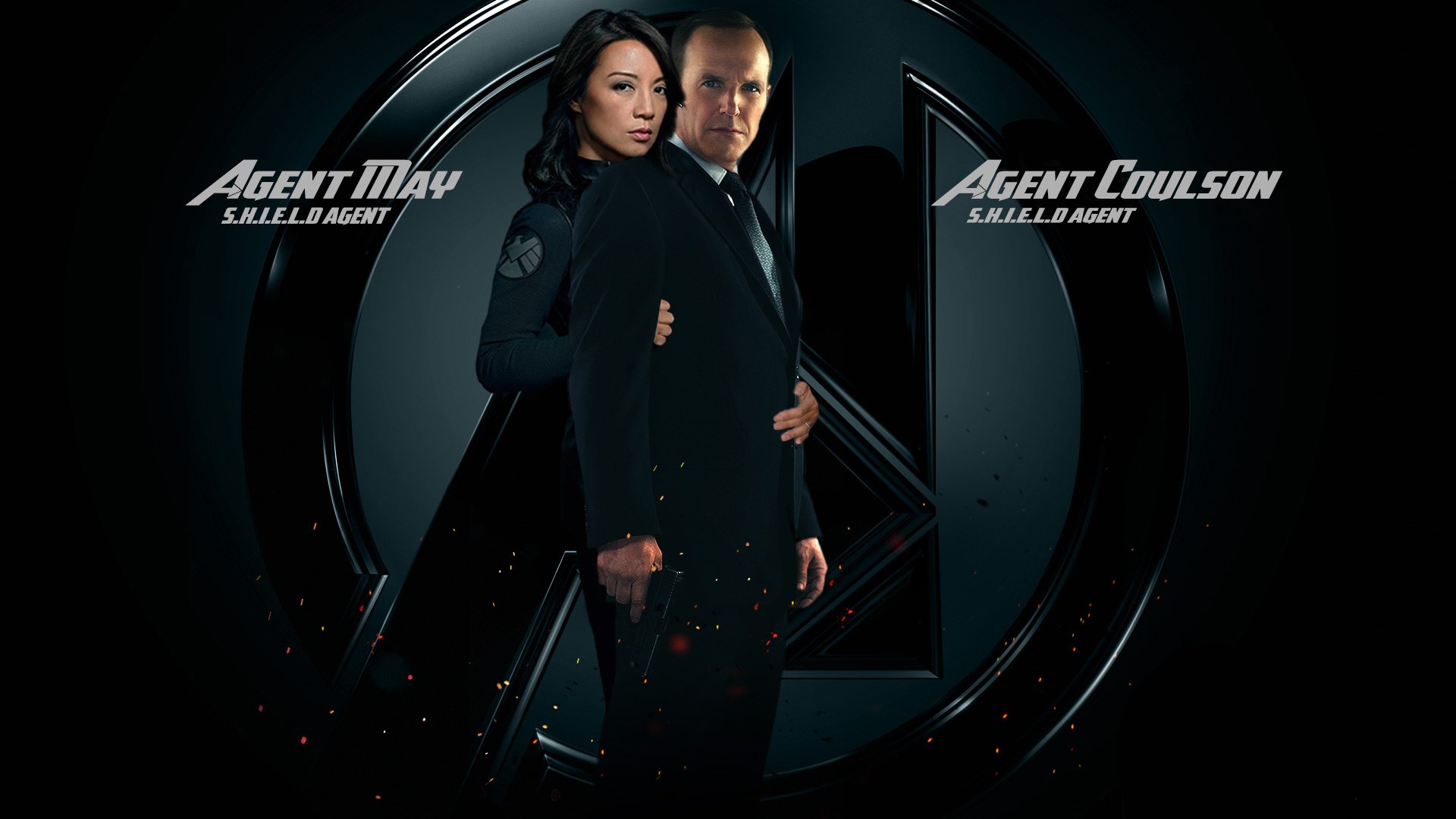 Agent May e Agent Coulson SHIELD, 1920x1080 Full HD, PC