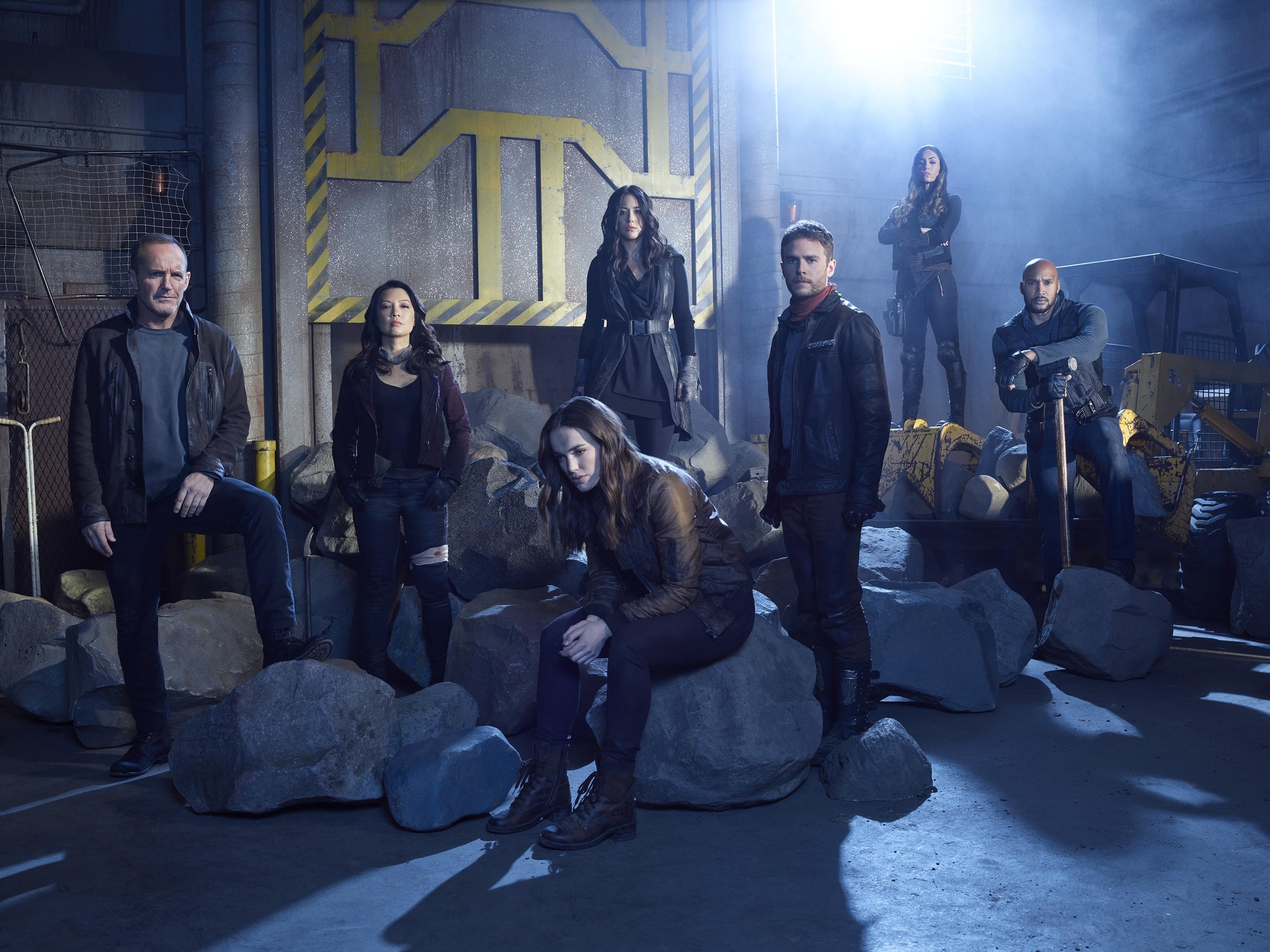 Agents of SHIELD cast, magazzino, 3000x2250 2K, Monitor Gaming