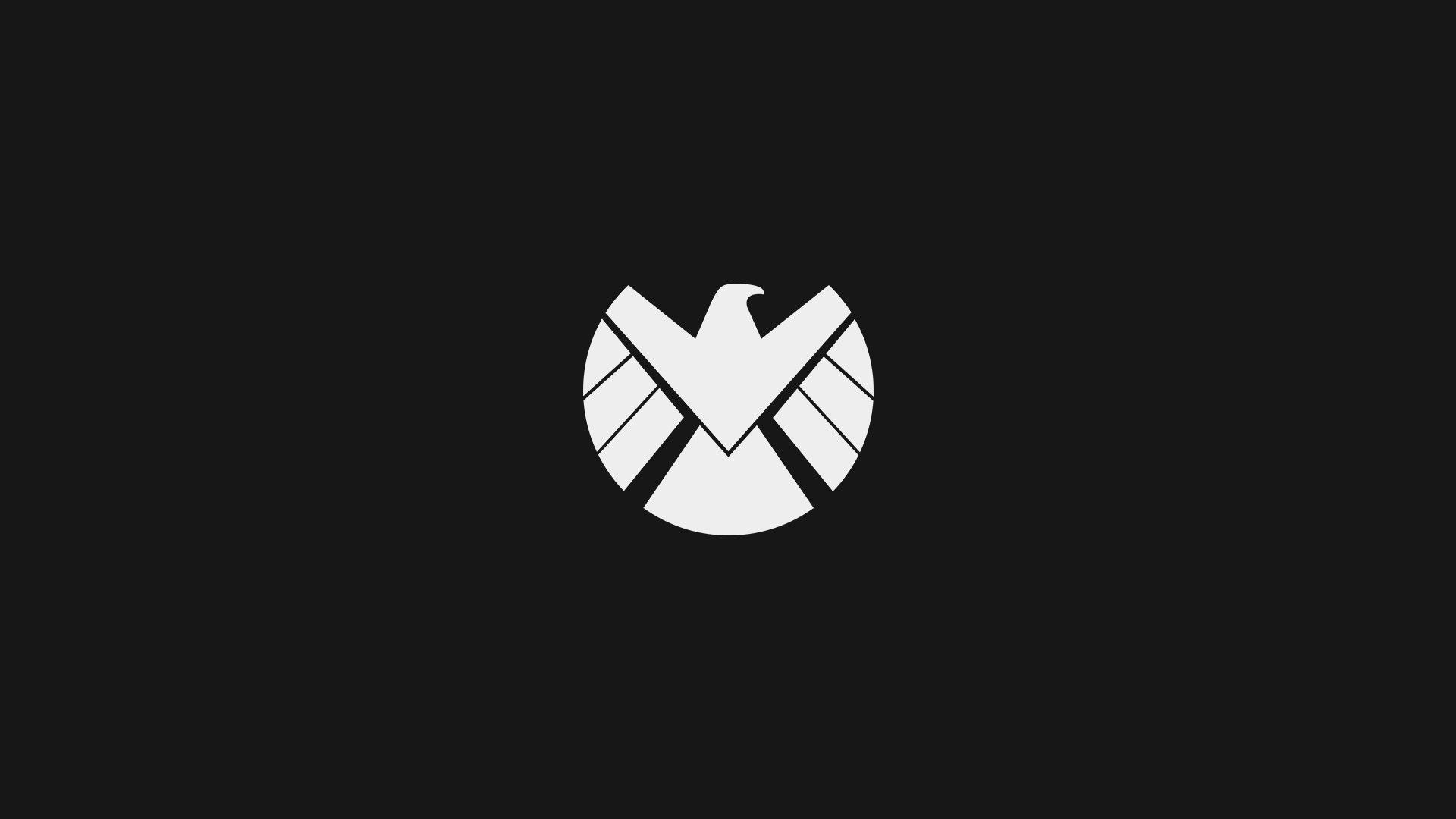 Logo aquila SHIELD bianco, 1920x1080 Full HD, Desktop
