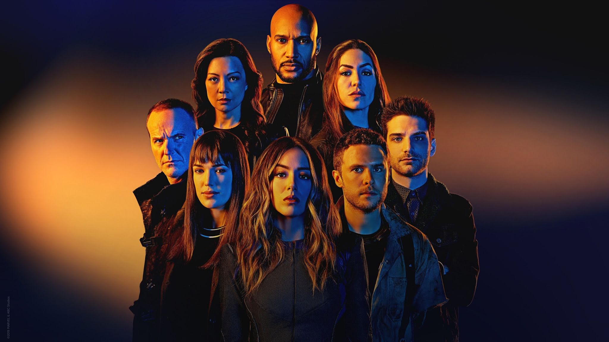 Agents of SHIELD cast poster, 2048x1152 alta risoluzione, iMac