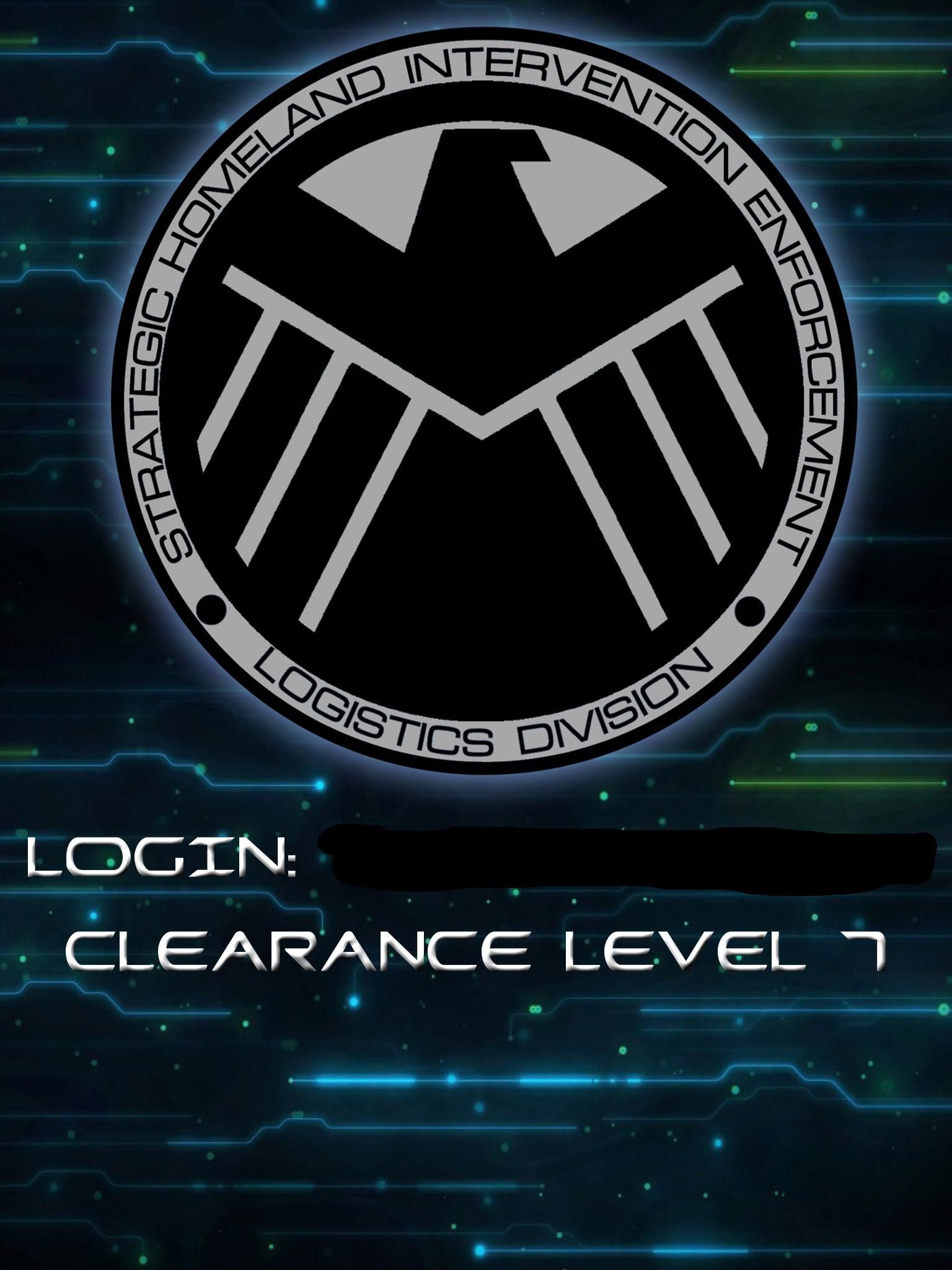 Logo SHIELD schermo login, 1536x2048 Full HD Verticale, iPhone