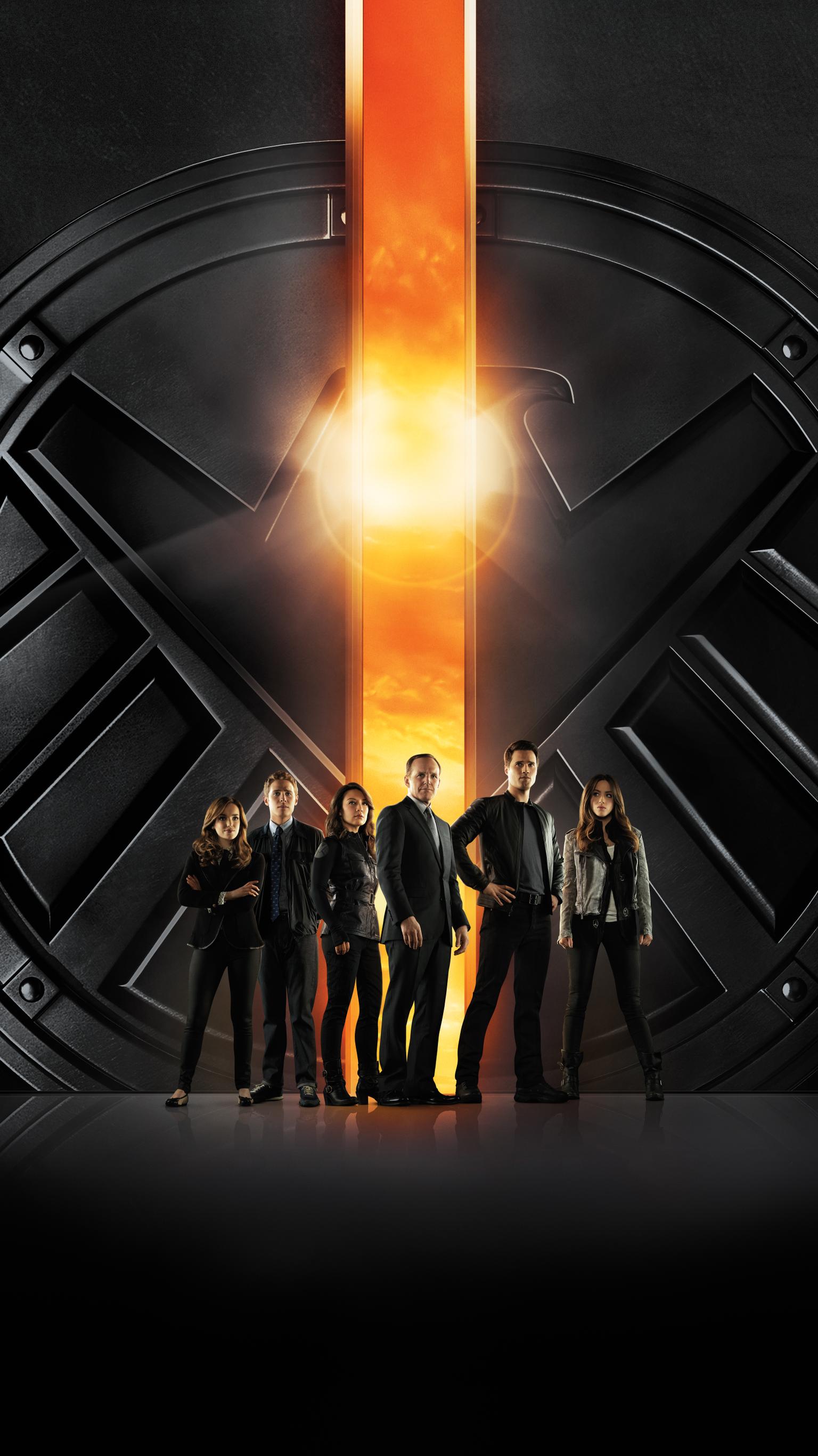 Agents of SHIELD cast poster, Marvel, 1536x2732 Full HD Verticale, Smartphone