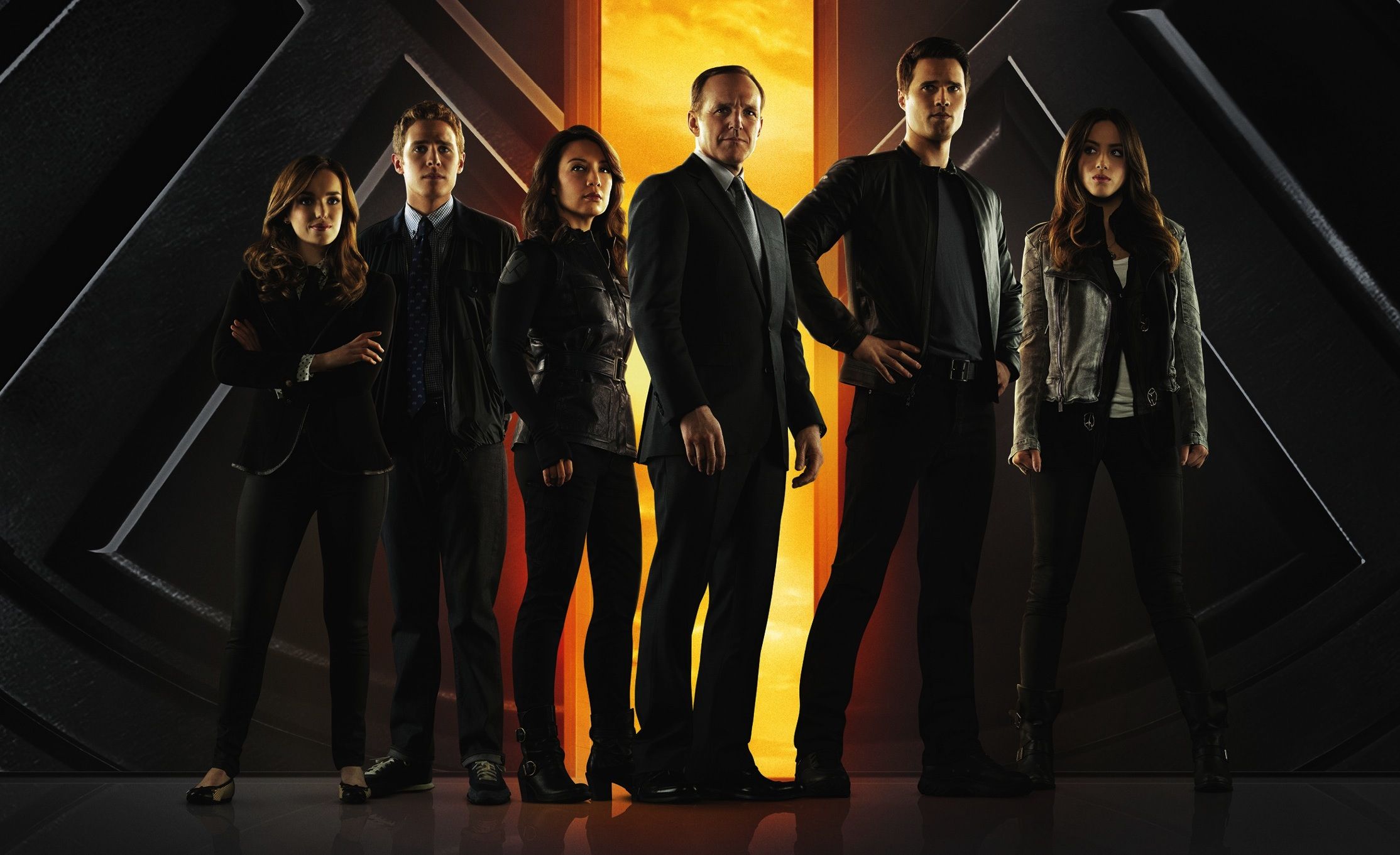 Agents of SHIELD cast poster, 2228x1362 2K, Laptop
