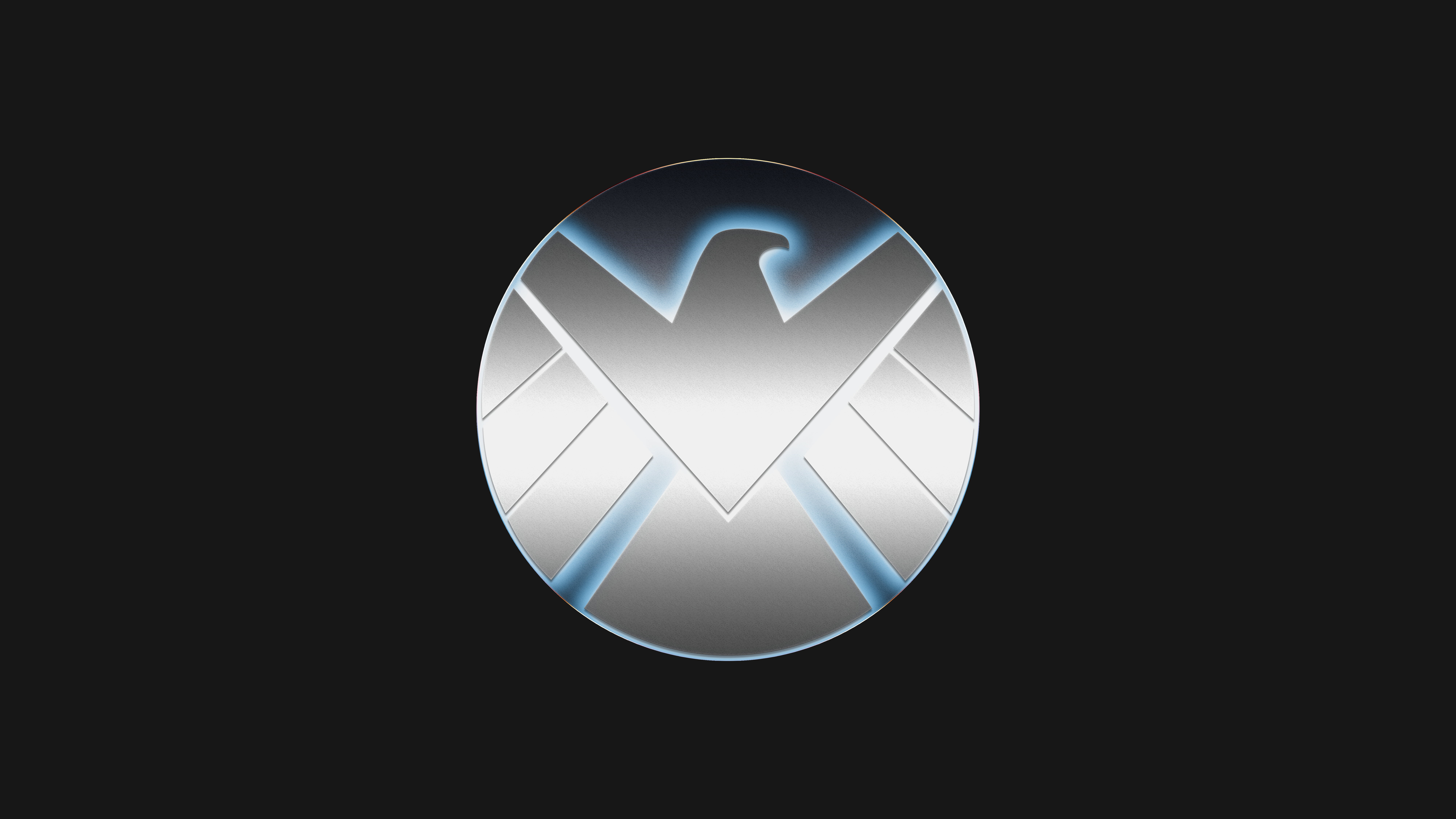 Logo Agents of SHIELD, 8004x4504 UHD, PC 4K