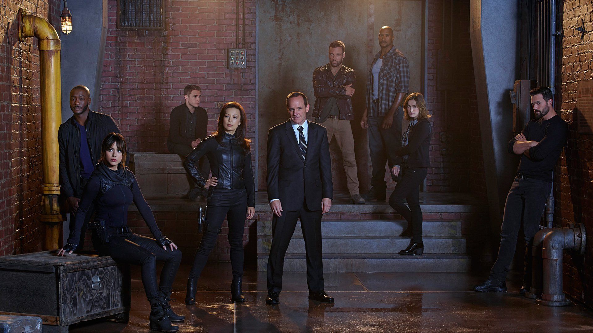 Agents of SHIELD cast gruppo, 1920x1080 1080p, Laptop
